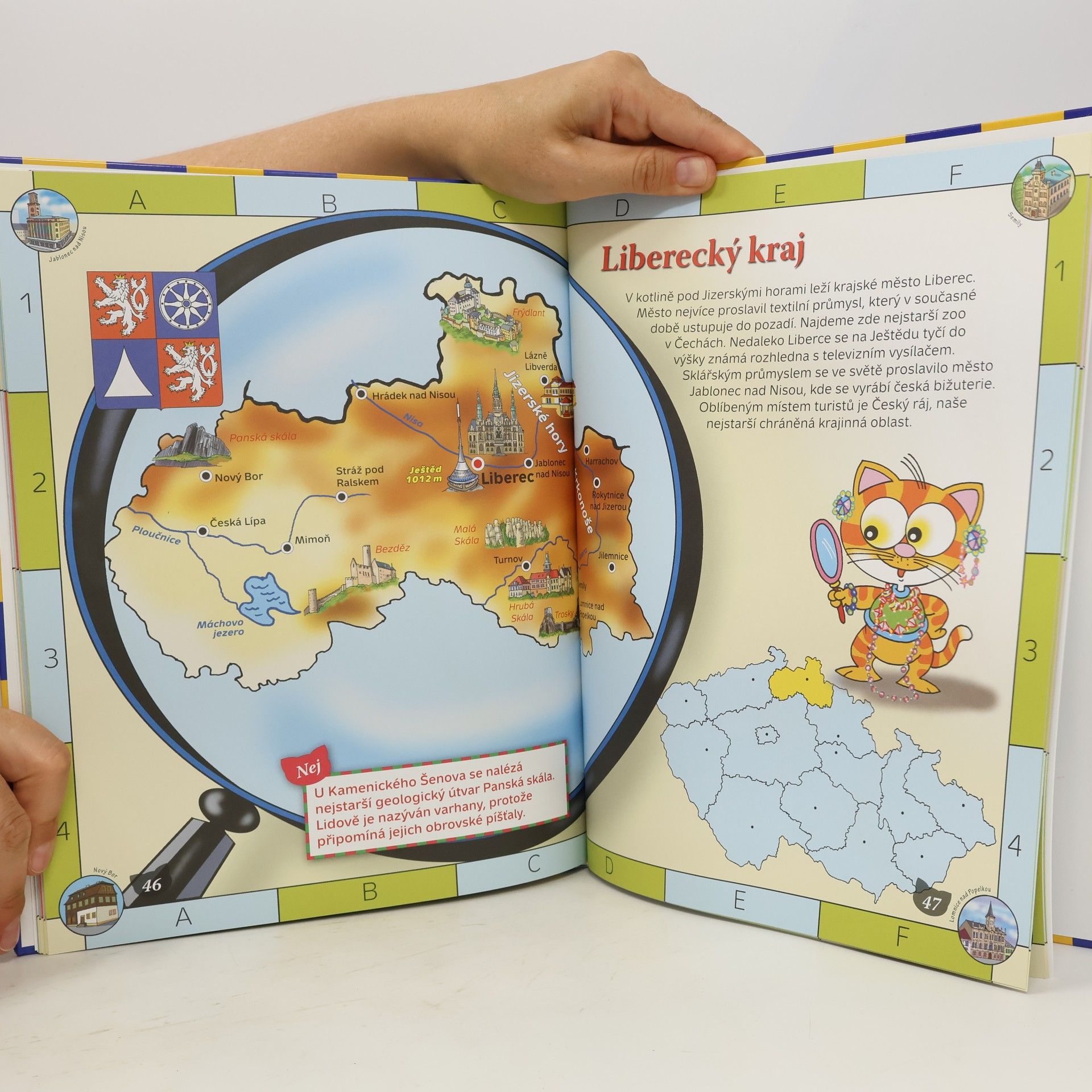 Antonín Šplíchal Dětský ilustrovaný atlas Česká republika