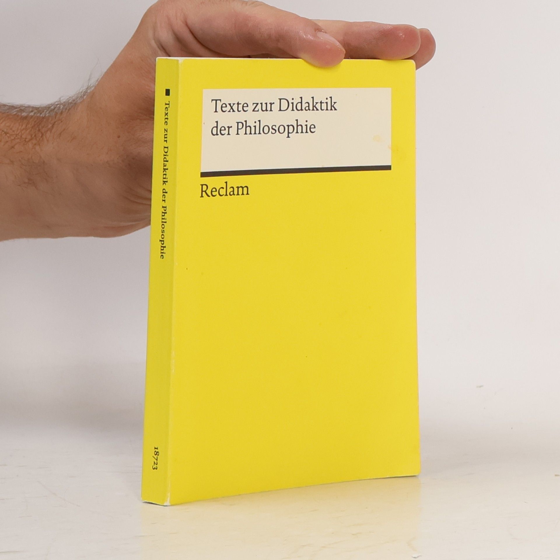 Kirsten Meyer Texte zur Didaktik der Philosophie
