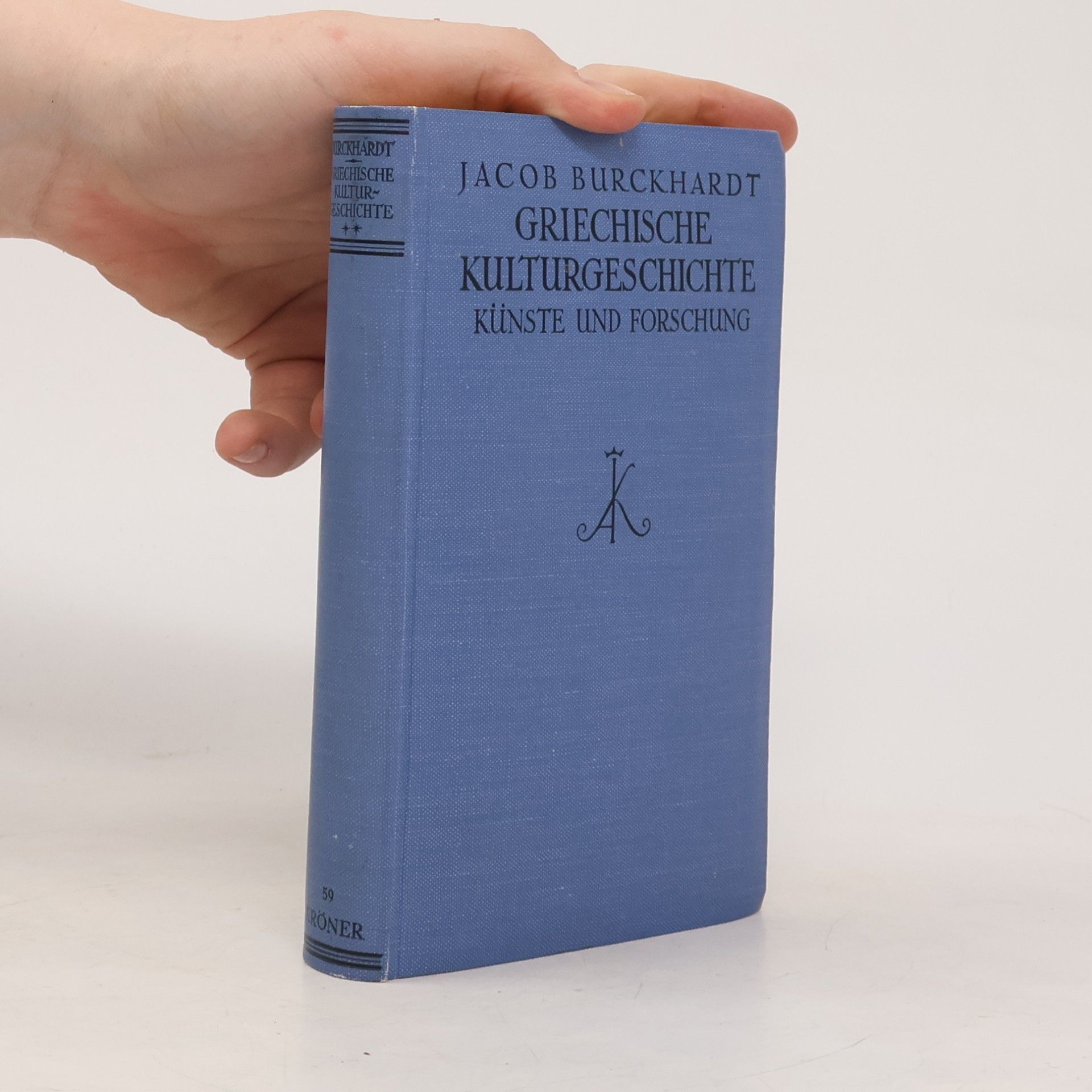 Jacob Burckhardt Griechische Kulturgeschichte 2