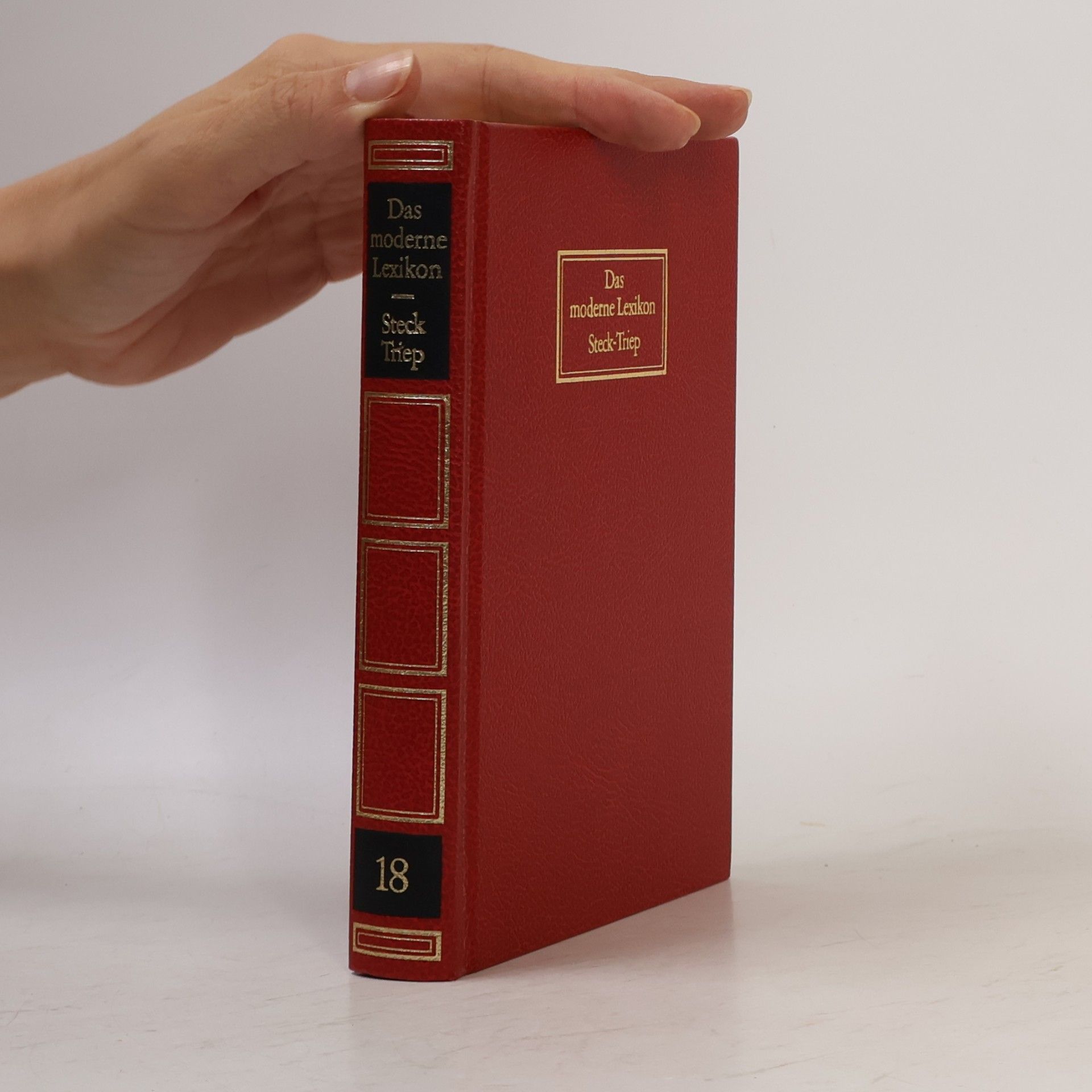 Various authors Das moderne Lexikon 18 Steck-Triep