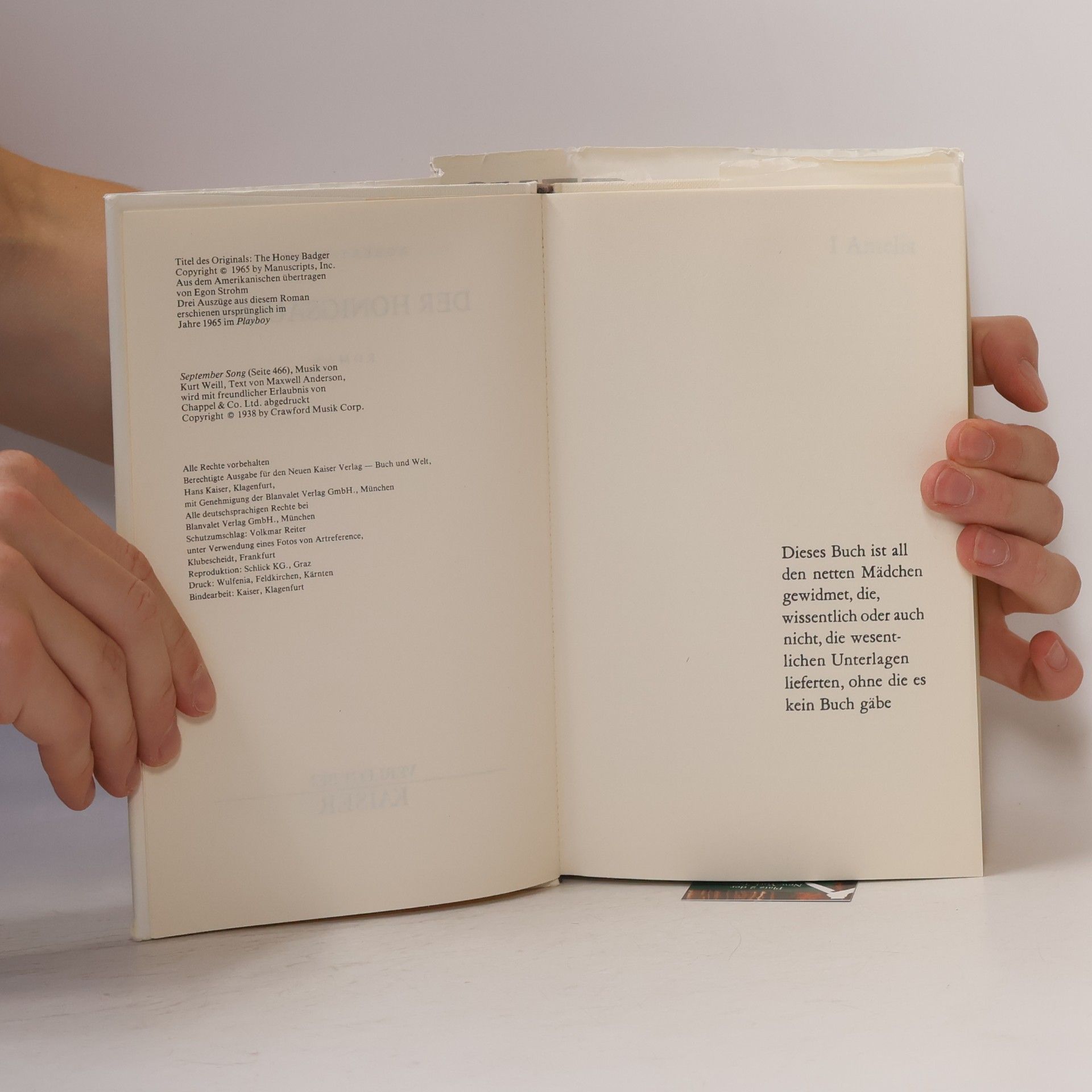 Robert Ruark Der Honigsauger