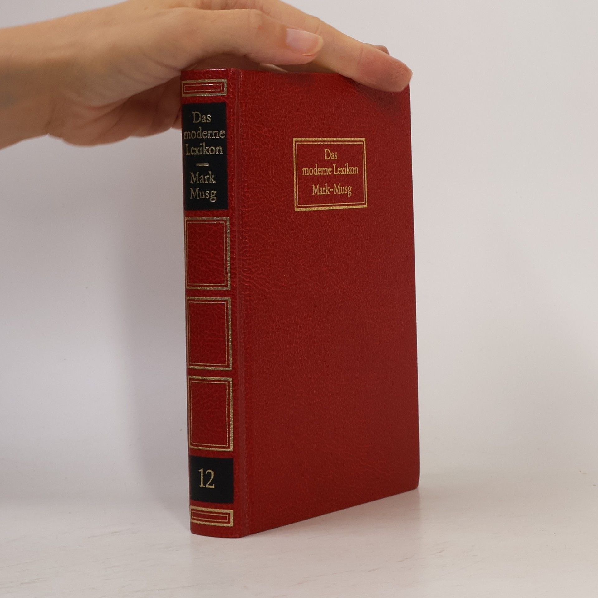 Various authors Das moderne Lexikon 12. Mark-Musg