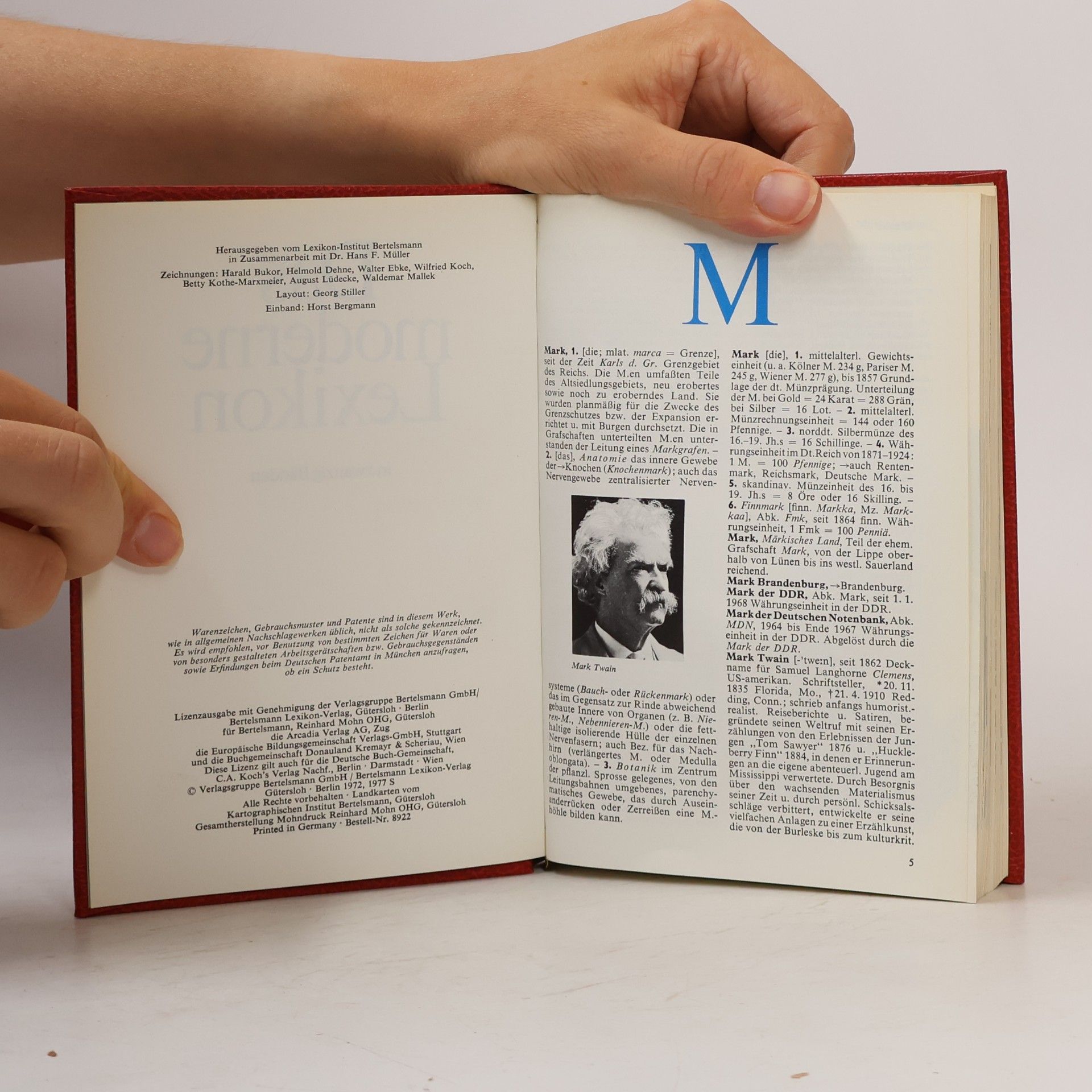 Kolektív autorov Das moderne Lexikon 12. Mark-Musg