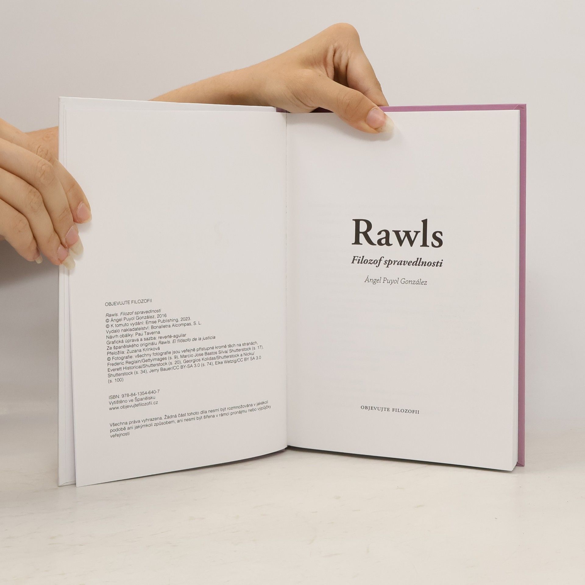 Ángel Puyol González Rawls. Filozof spravedlnosti