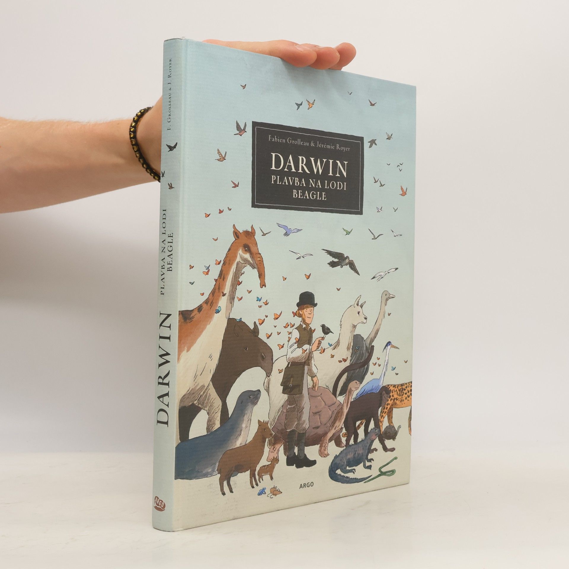 Fabien Grolleau Darwin : plavba na lodi Beagle