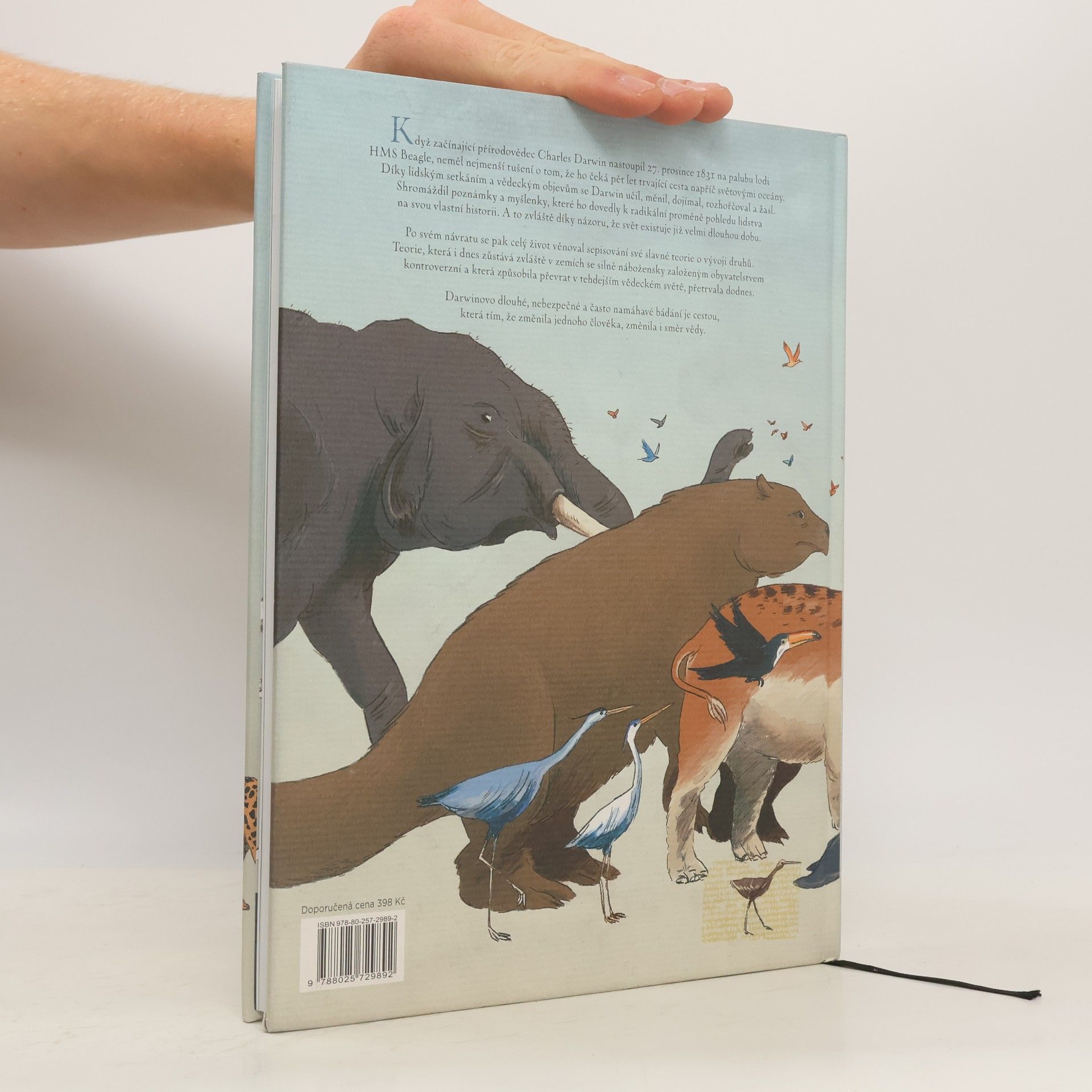 Fabien Grolleau Darwin : plavba na lodi Beagle