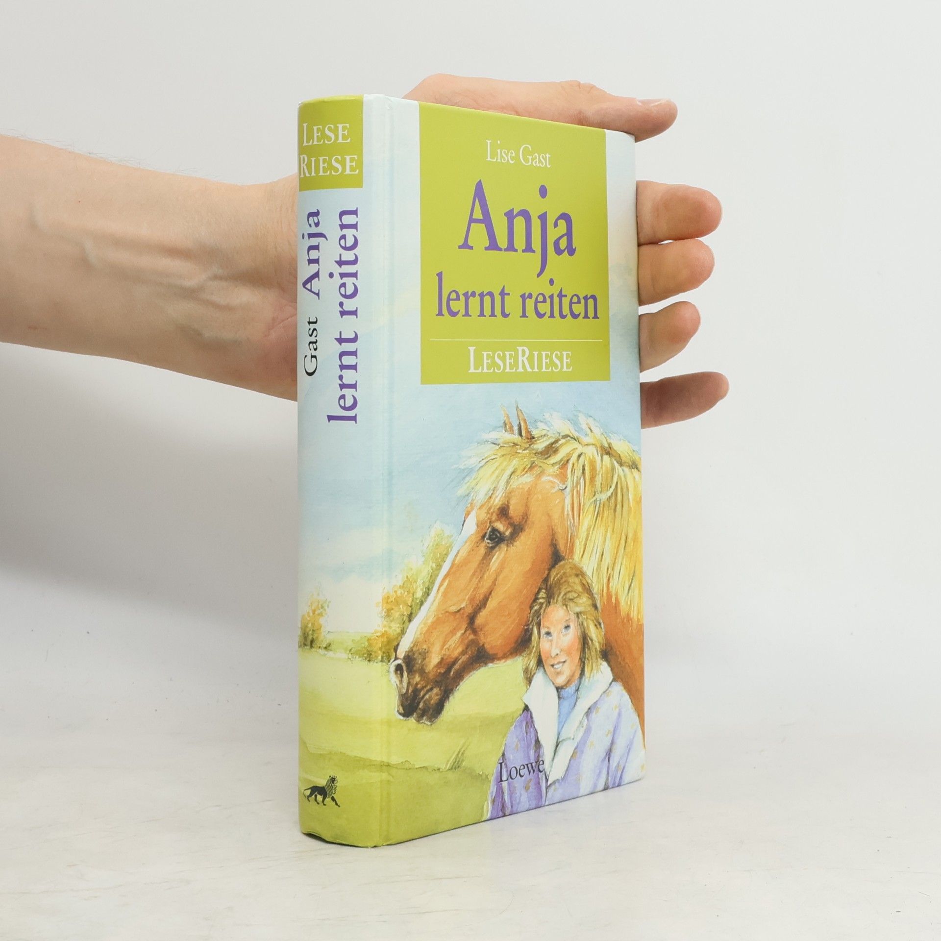 Lise Gast Anja lernt reiten