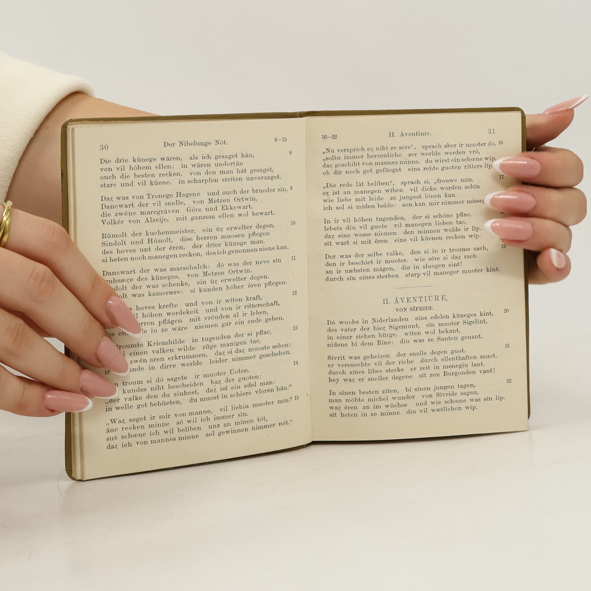 W. Golther Der Nibelunge Nôt und mittelhochdeutsche Sprachlehre mit kurzem Wörterbuch
