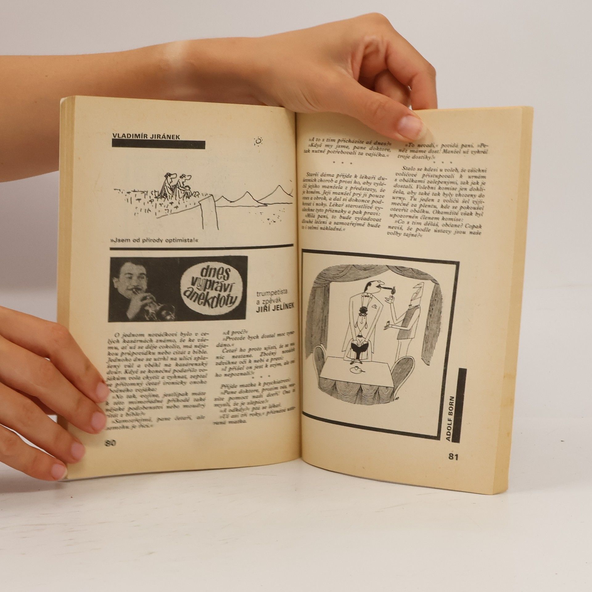 Kolektiv autorů Dikobraz. Výběr z kresleného a literárního humoru 1968-1969
