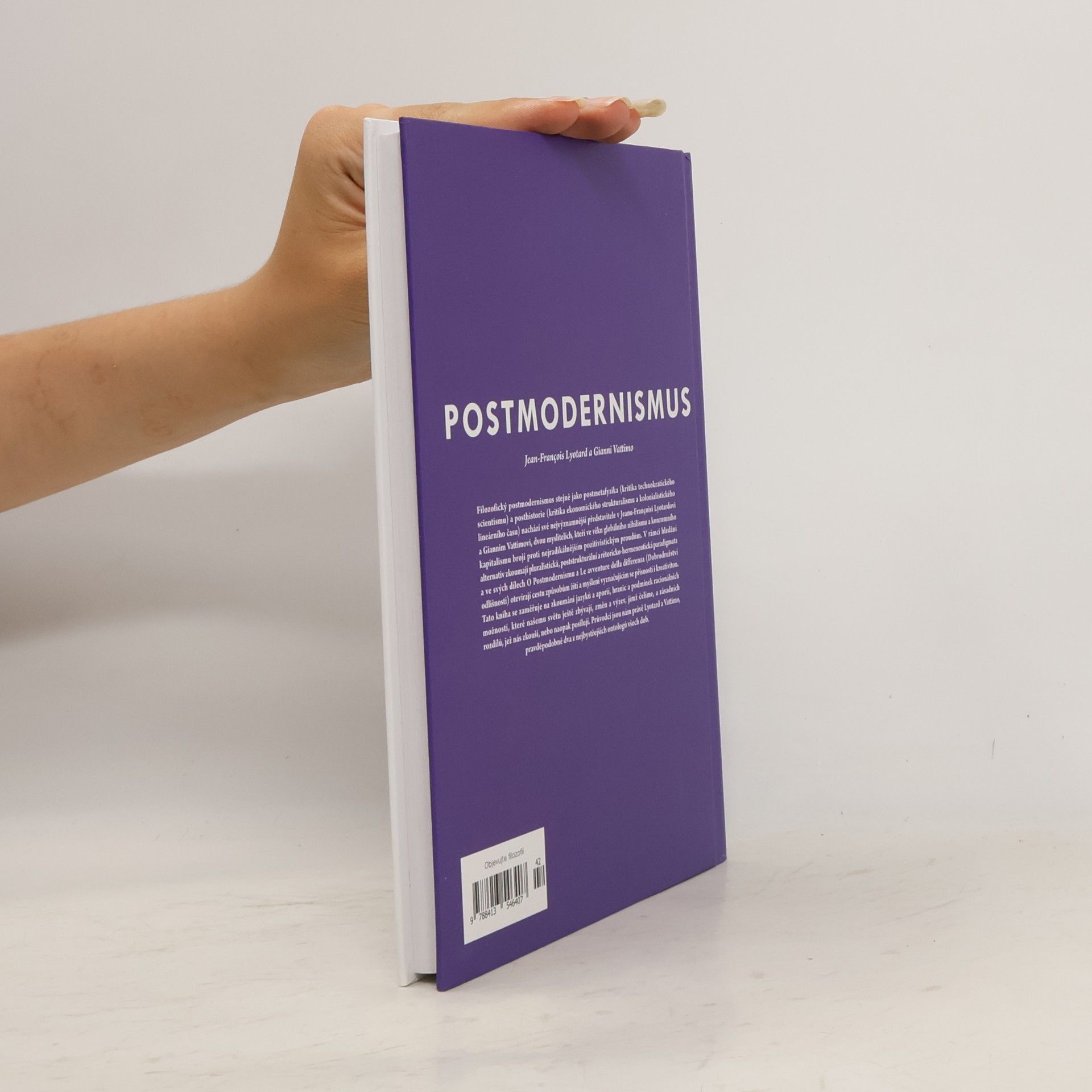 Braís Arribas Postmodernismus. Jean-François Lyotard a Gianni Vattimo