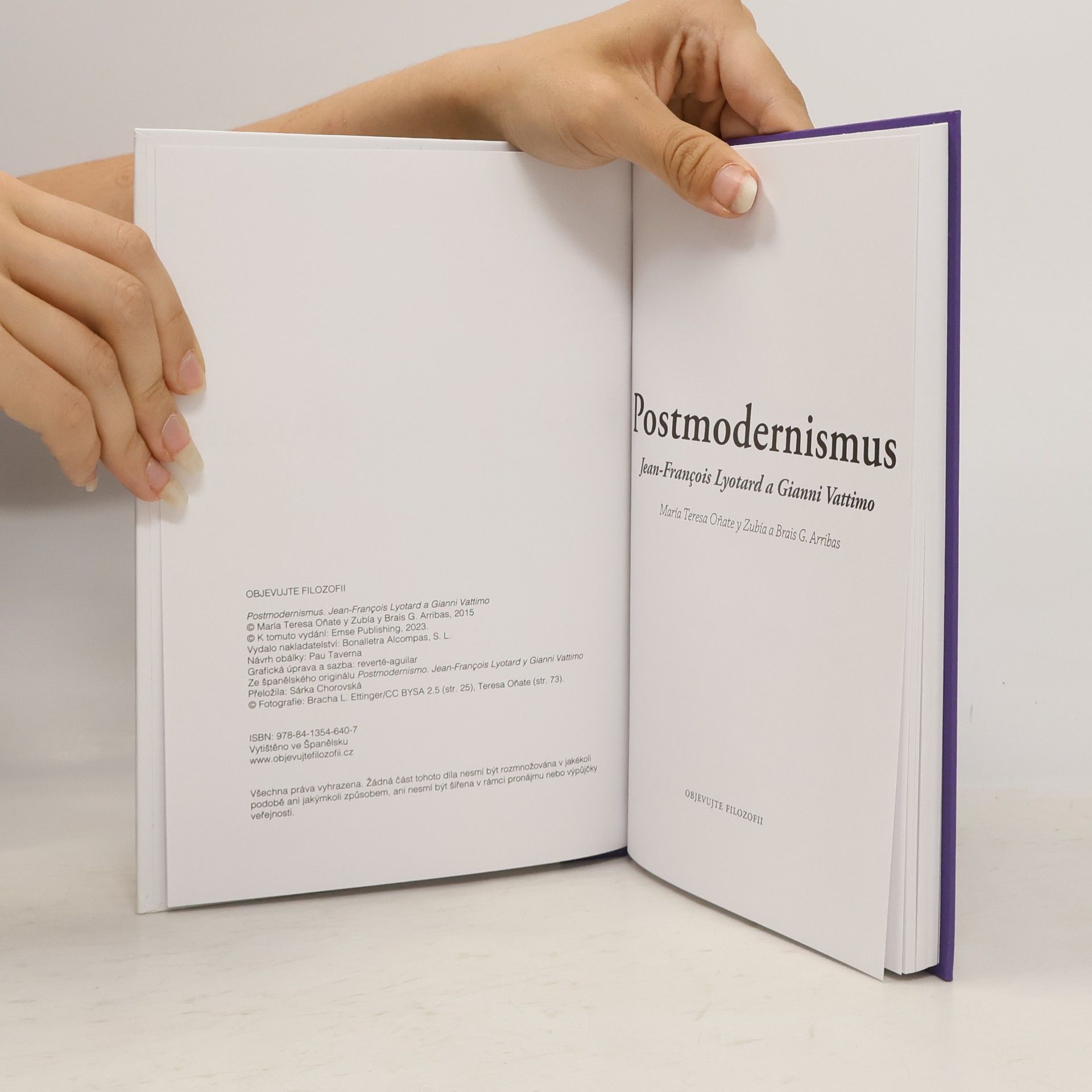 Braís Arribas Postmodernismus. Jean-François Lyotard a Gianni Vattimo
