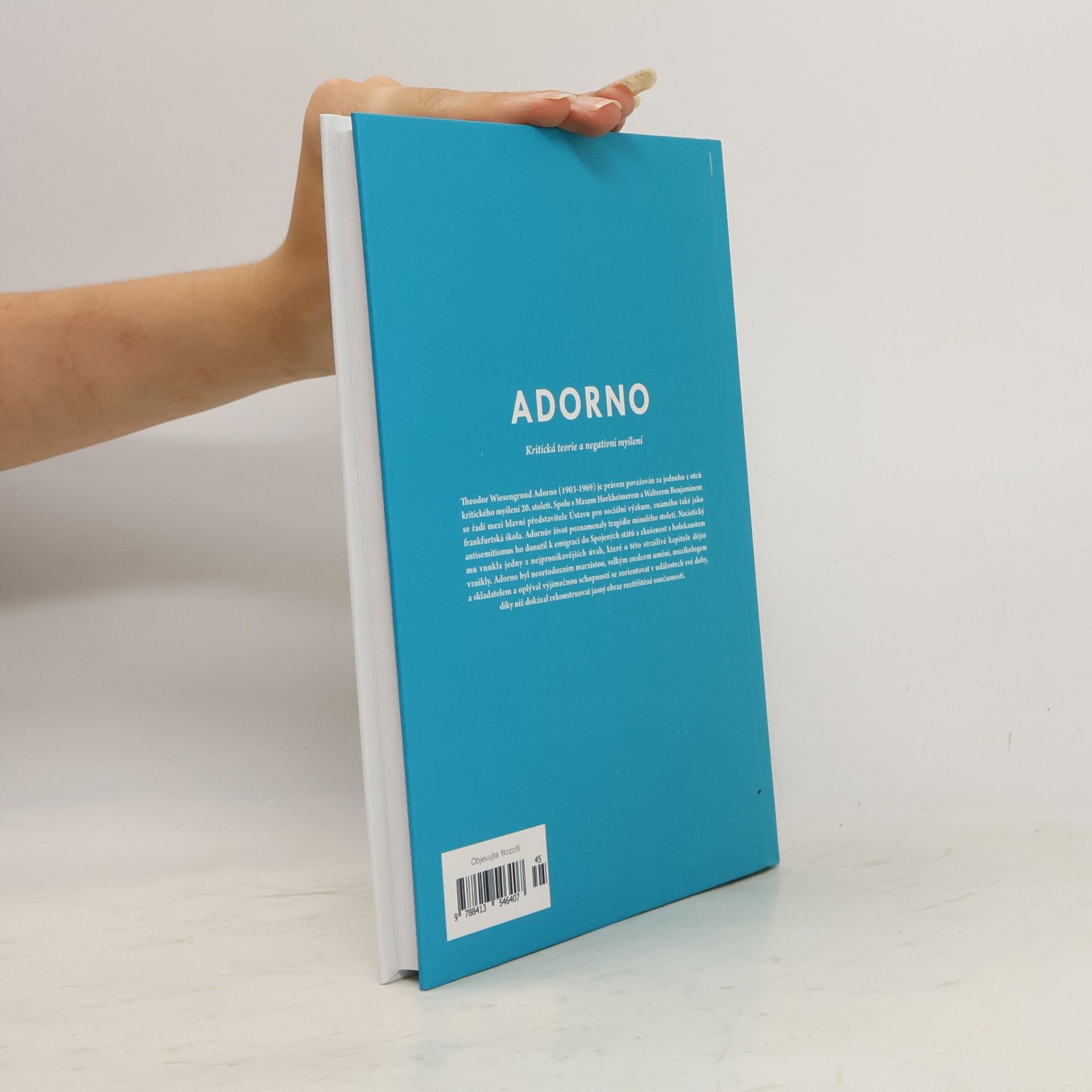 Kolektiv autorů Adorno. Kritická teorie a negativní myšlení