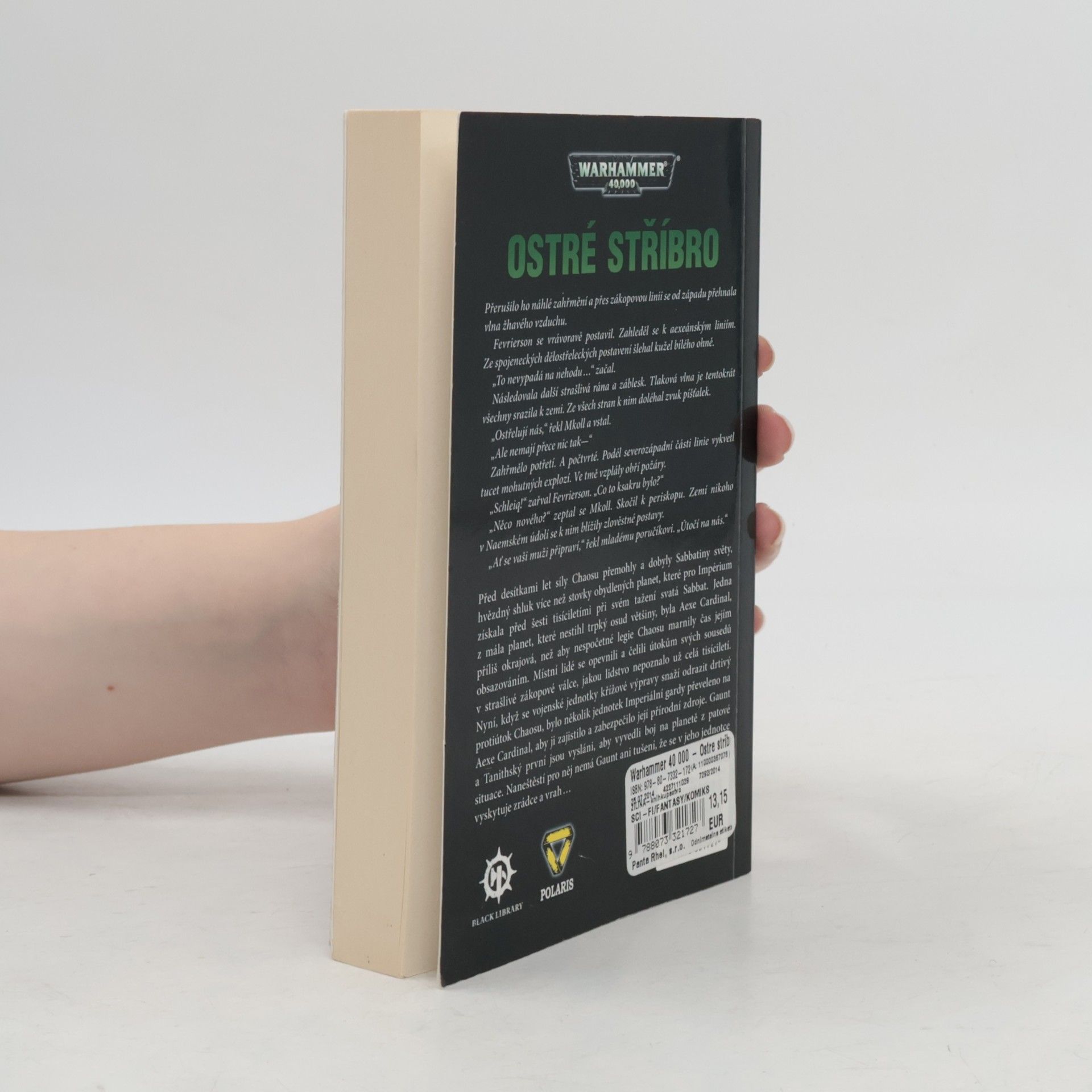 Dan Abnett Warhammer 40,000. Ostré stříbro