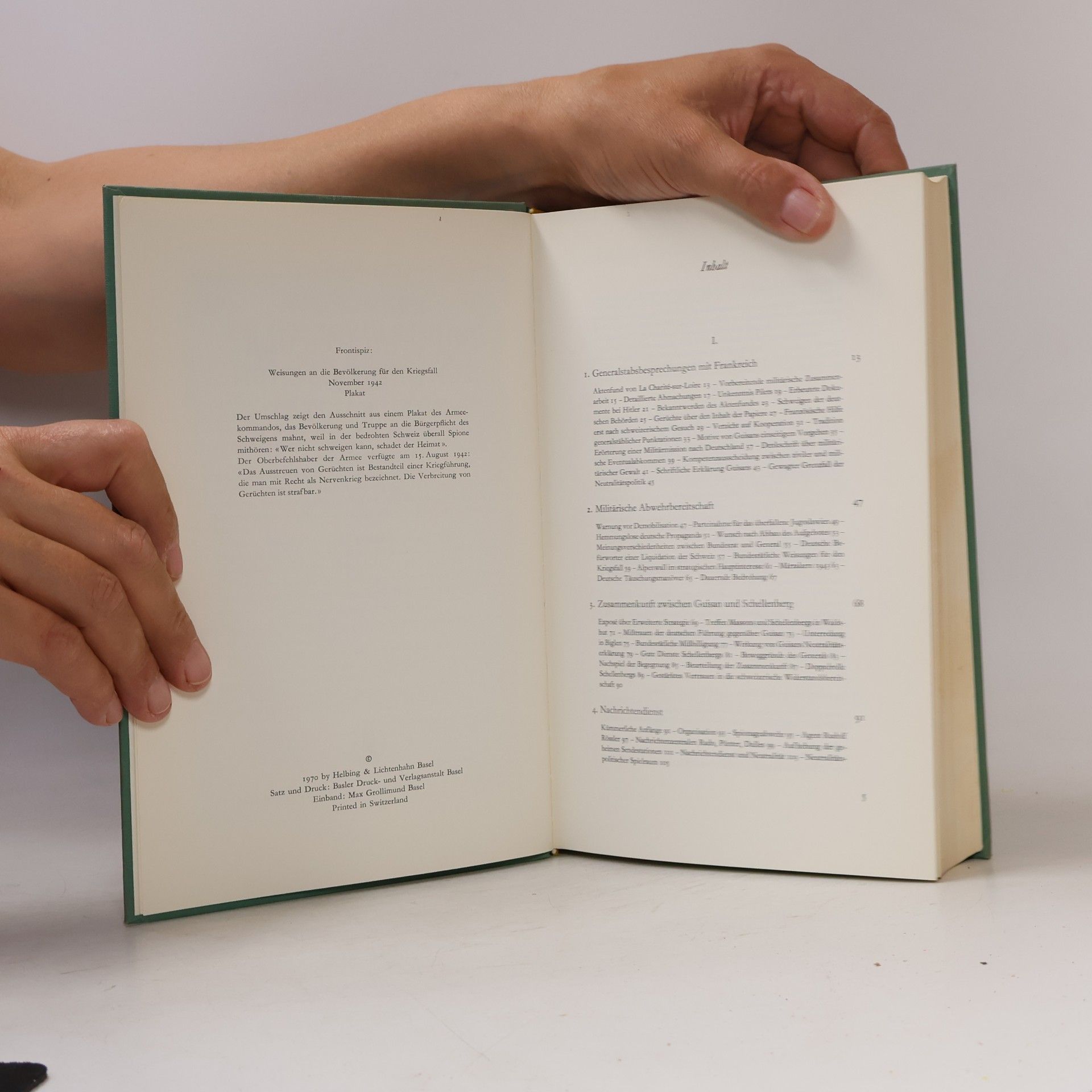 Collectif d'auteurs Bonjour: Geschichte der schweizerischen Neutralität V
