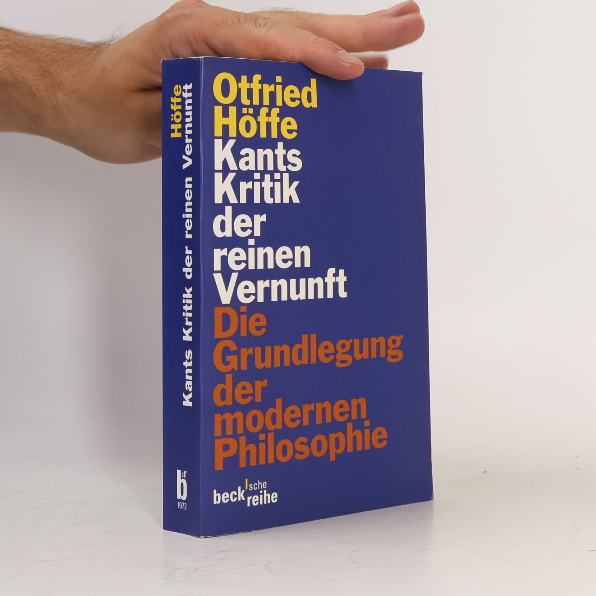 Otfried Höffe Kants Kritik der reinen Vernunft
