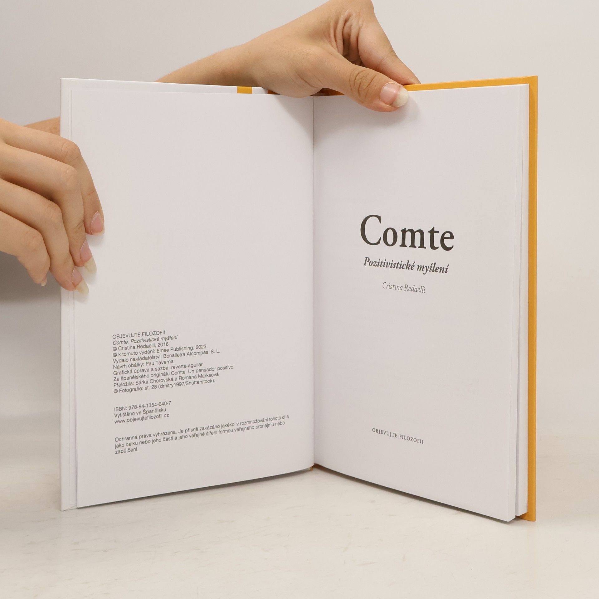 Cristina Redaelli Comte: Pozitivistické myšlení