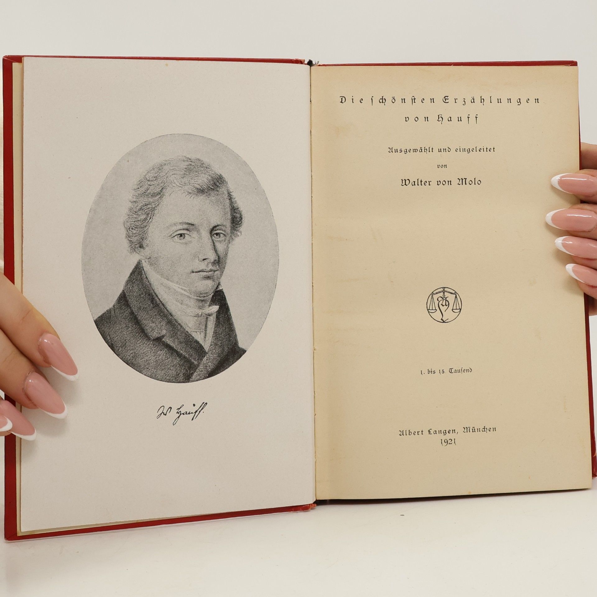 Walter von Molo Dieschönsten Erzählungen von Hauff