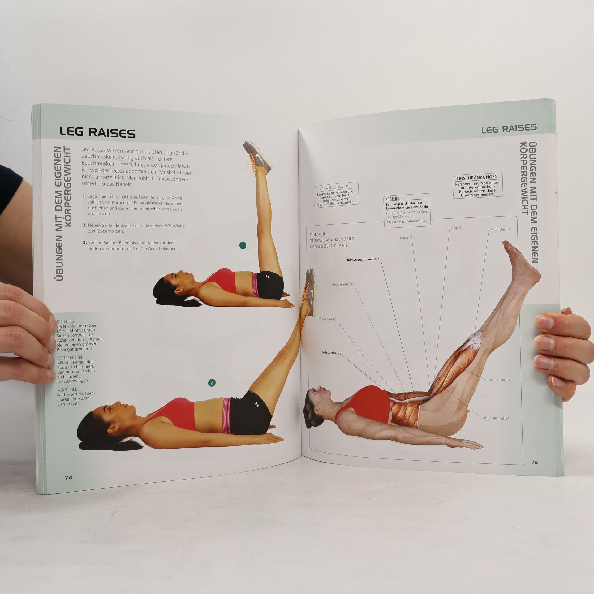 Hollis Lance Liebman Die Anatomie des gerätelosen Workouts