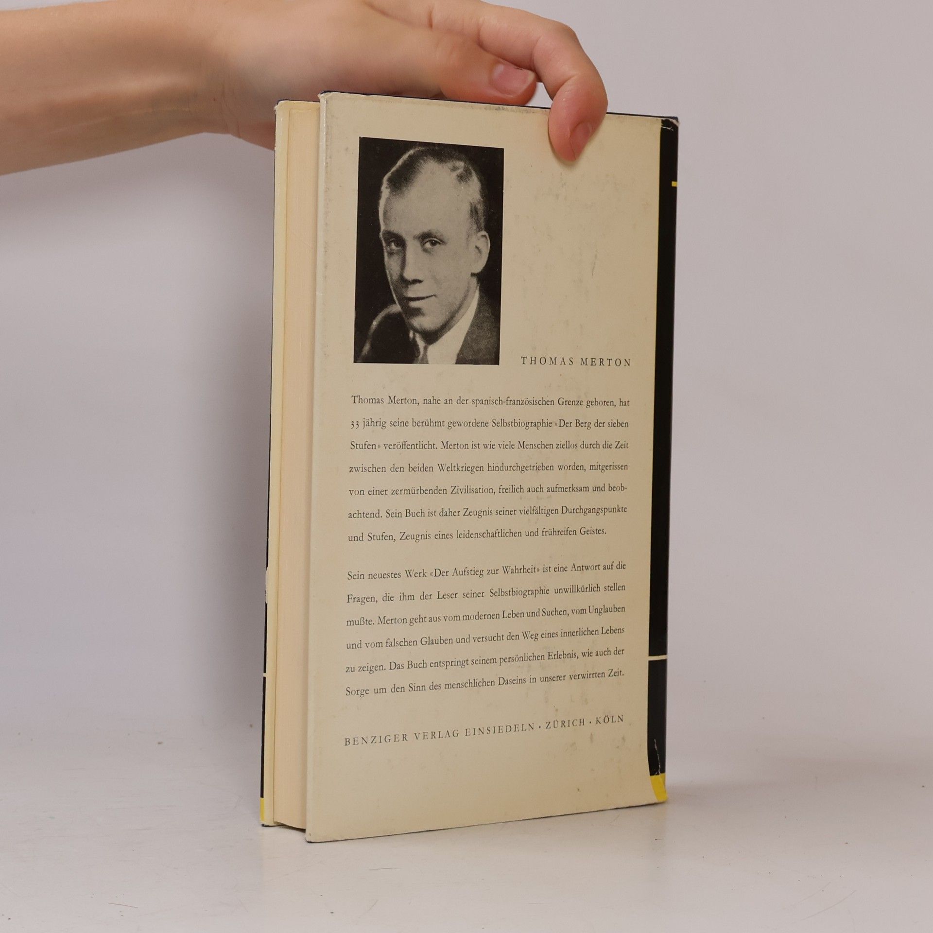 Thomas Merton Der Aufstieg zur Wahrheit