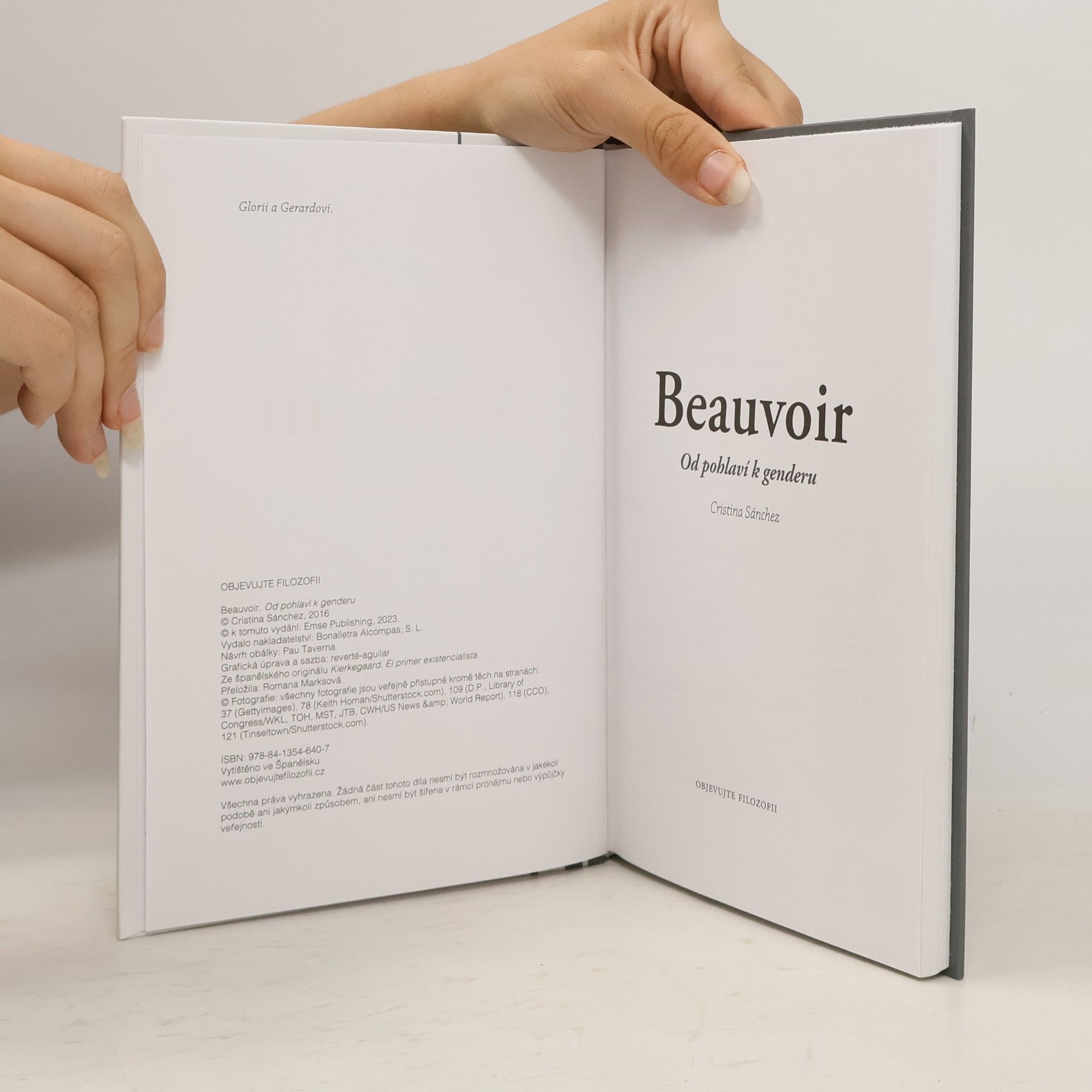 Simone de Beauvoir Simone de Beauvoir. Od pohlaví k genderu