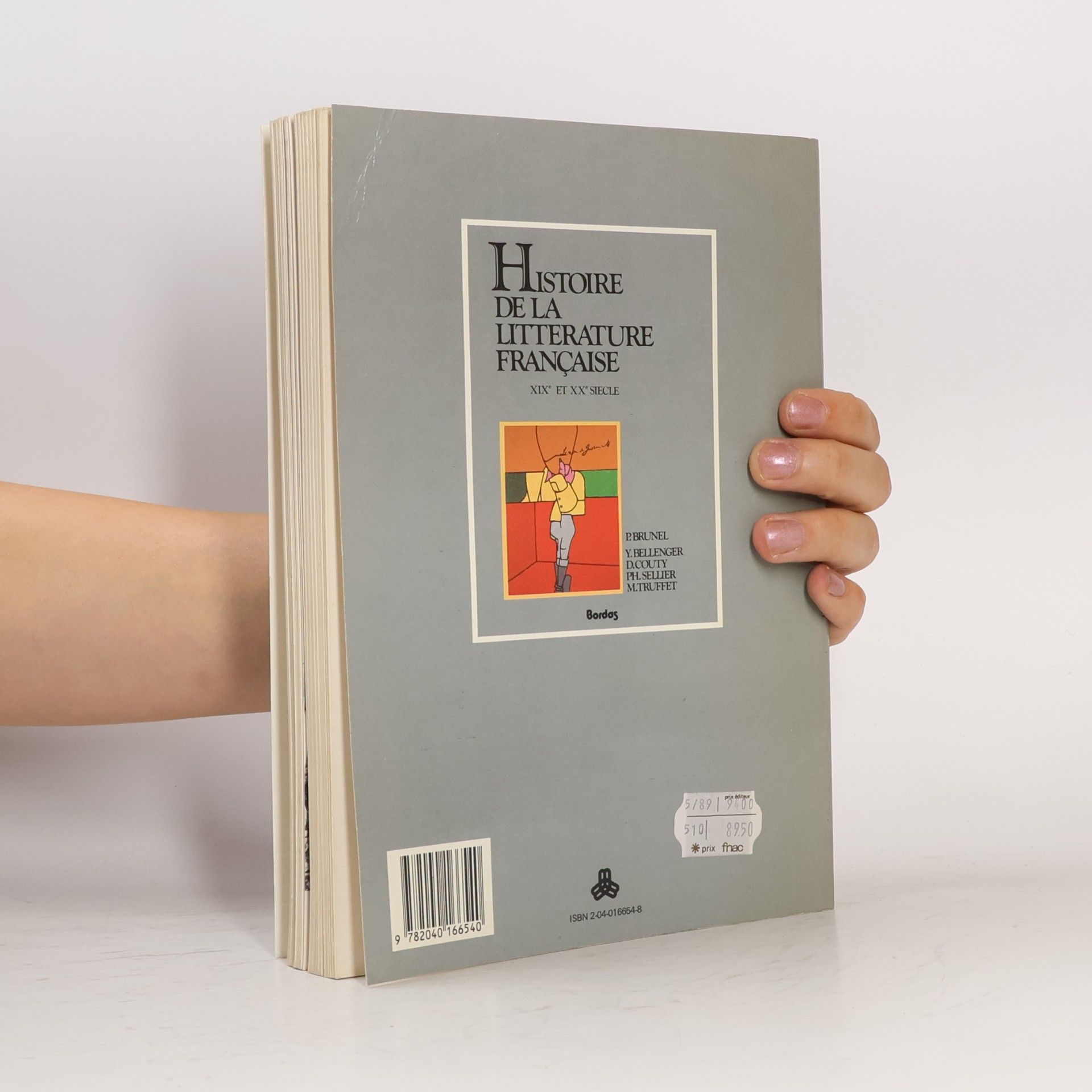 Pierre Brunel Histoire de la litterature francaise