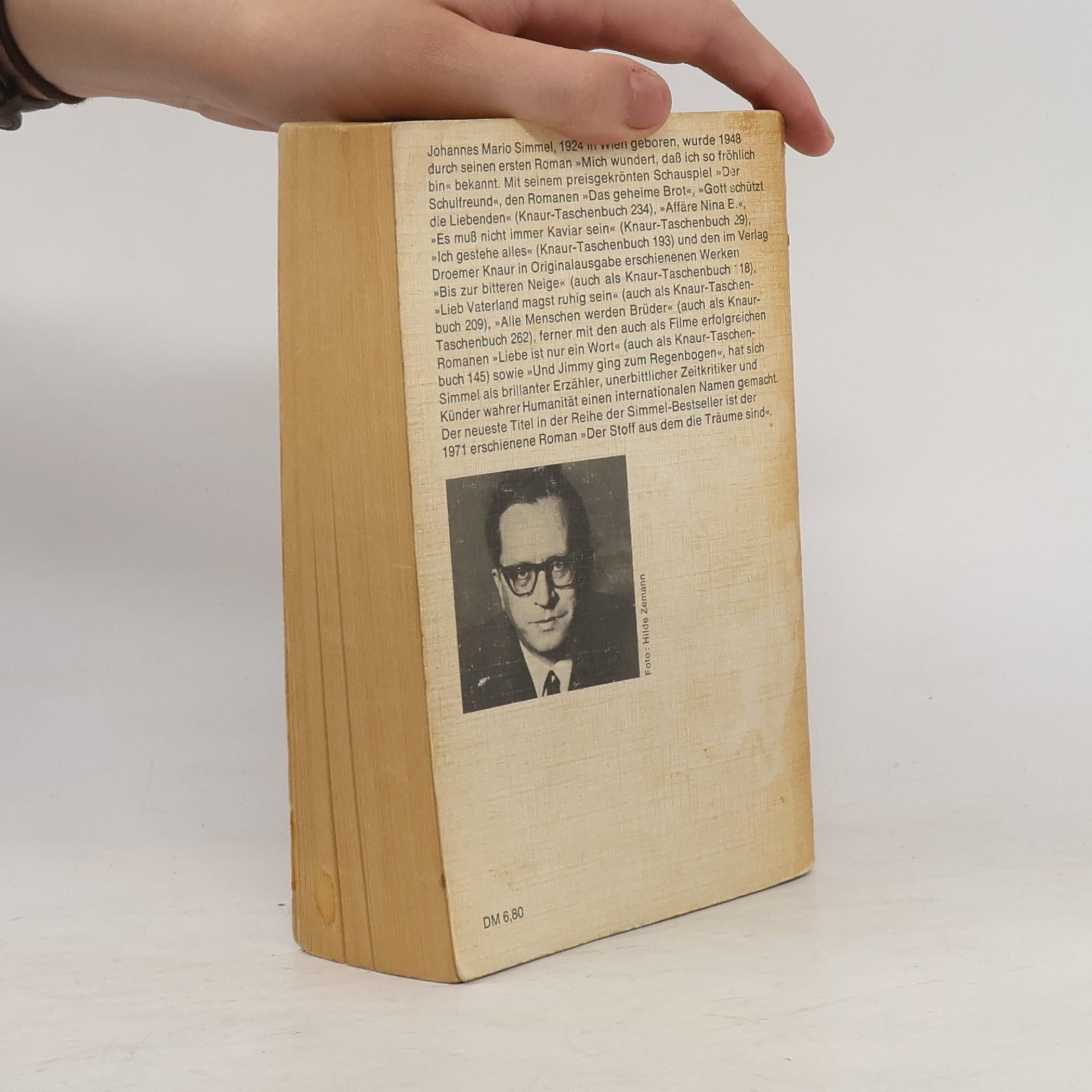 Johannes Mario Simmel Alle Menschen werden Brüder : Roman