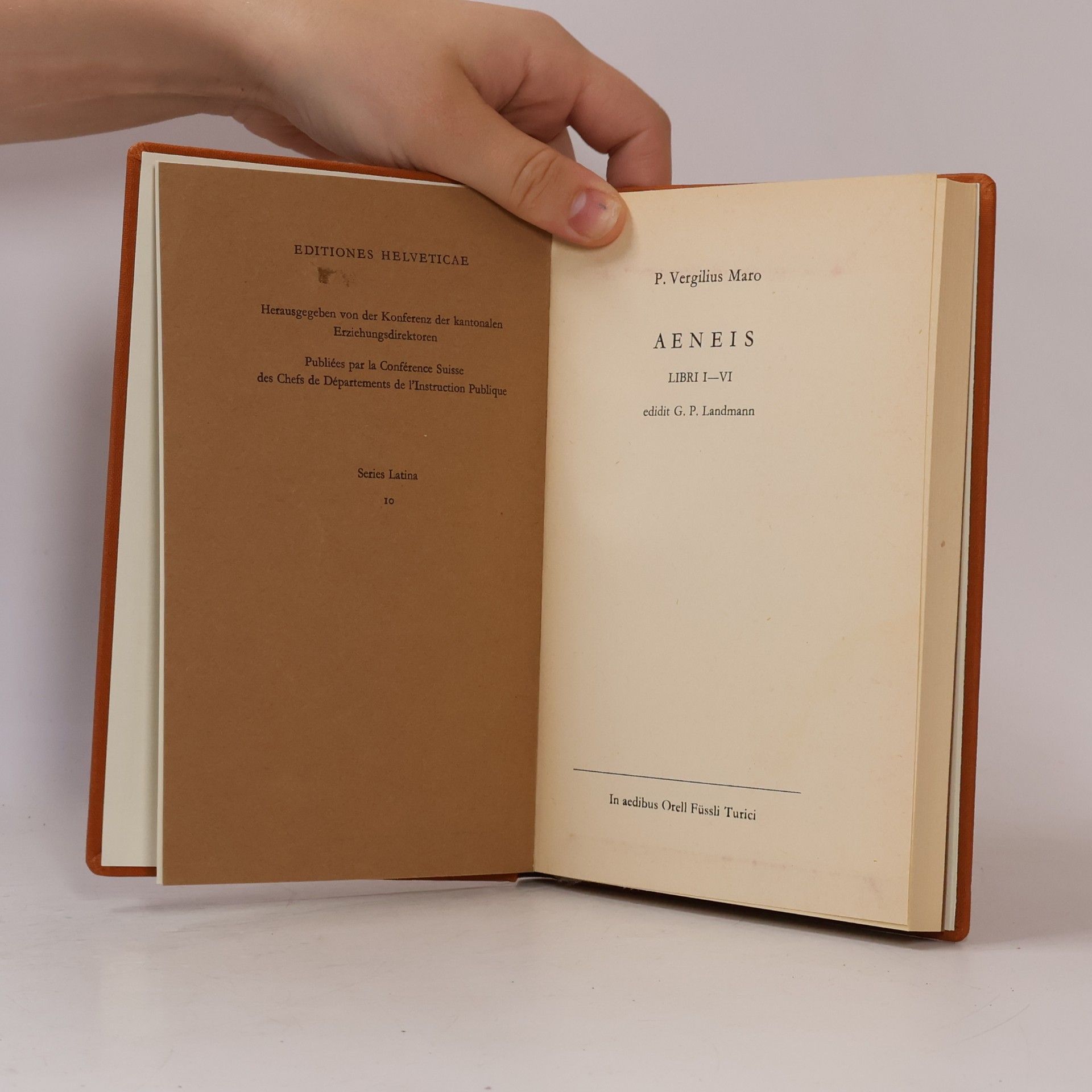 P.Vergilius Maro Aeneis. Libri I-VI