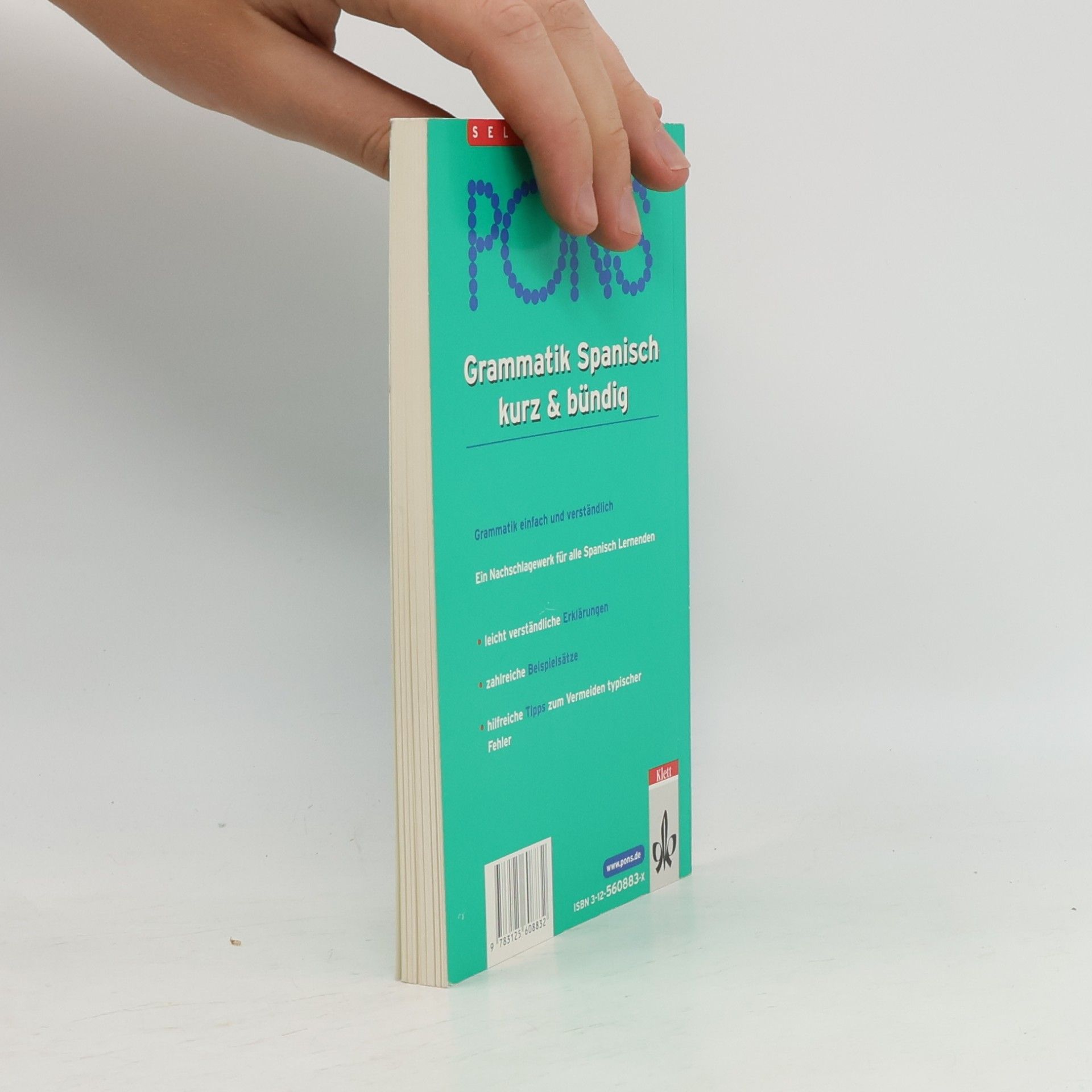 Yolanda Mateos Ortega PONS Grammatik Spanisch kurz & bündig