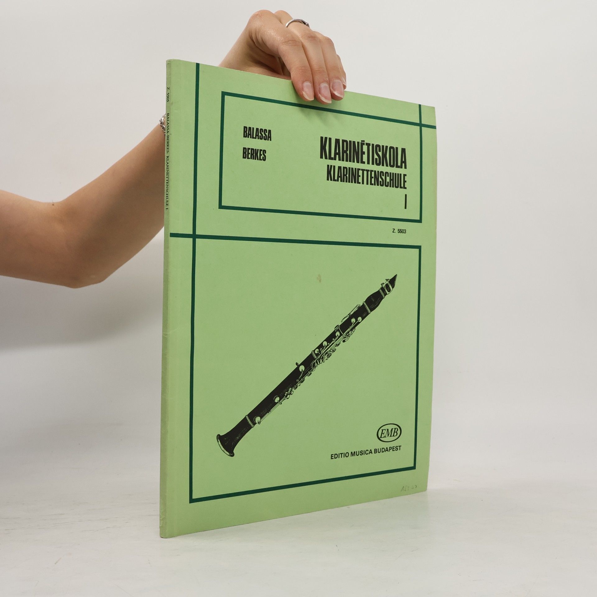 Auteurscollectief Klarinétiskola. Klarinettenschule I