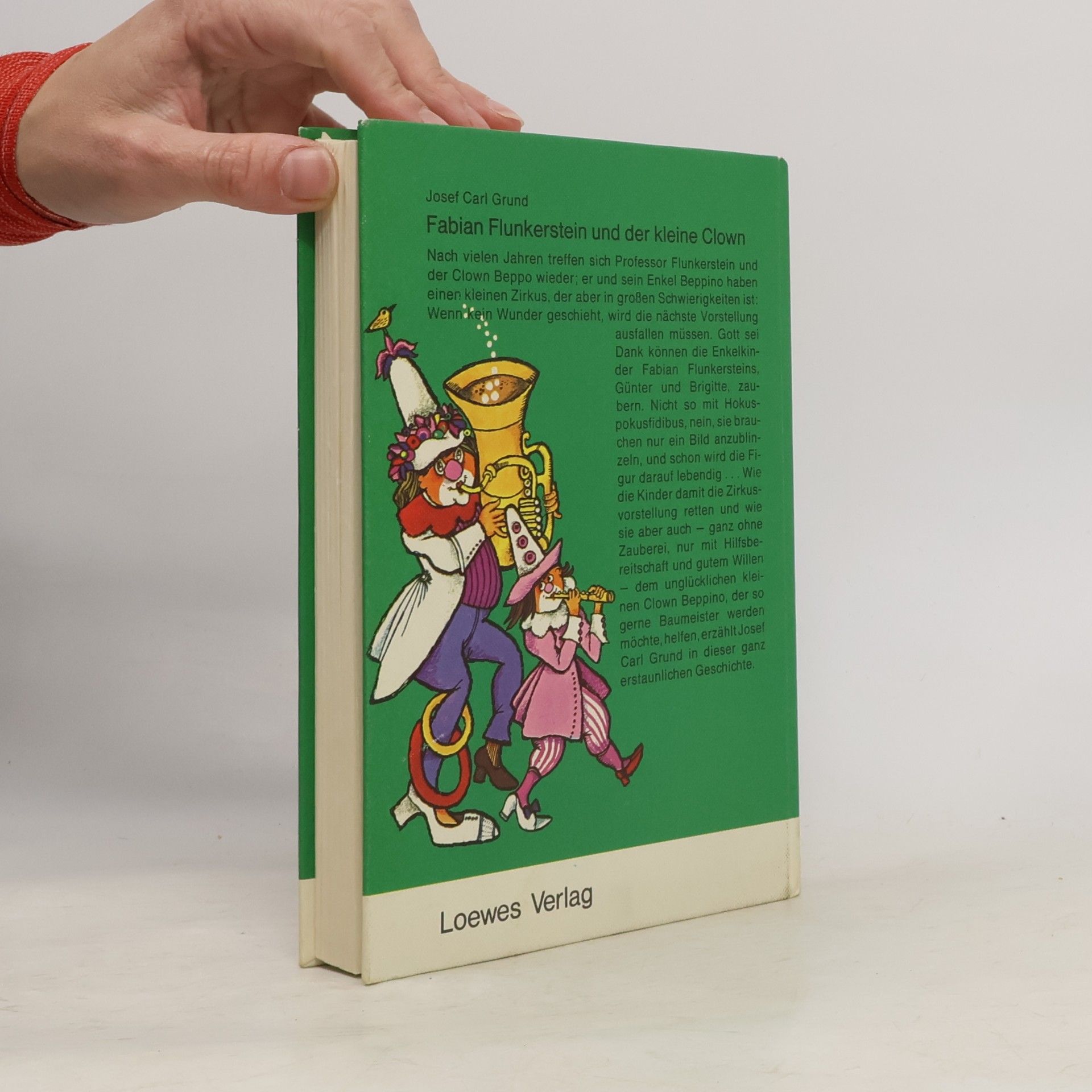 Josef Carl Grund Fabian Flunkerstein und der kleine Clown