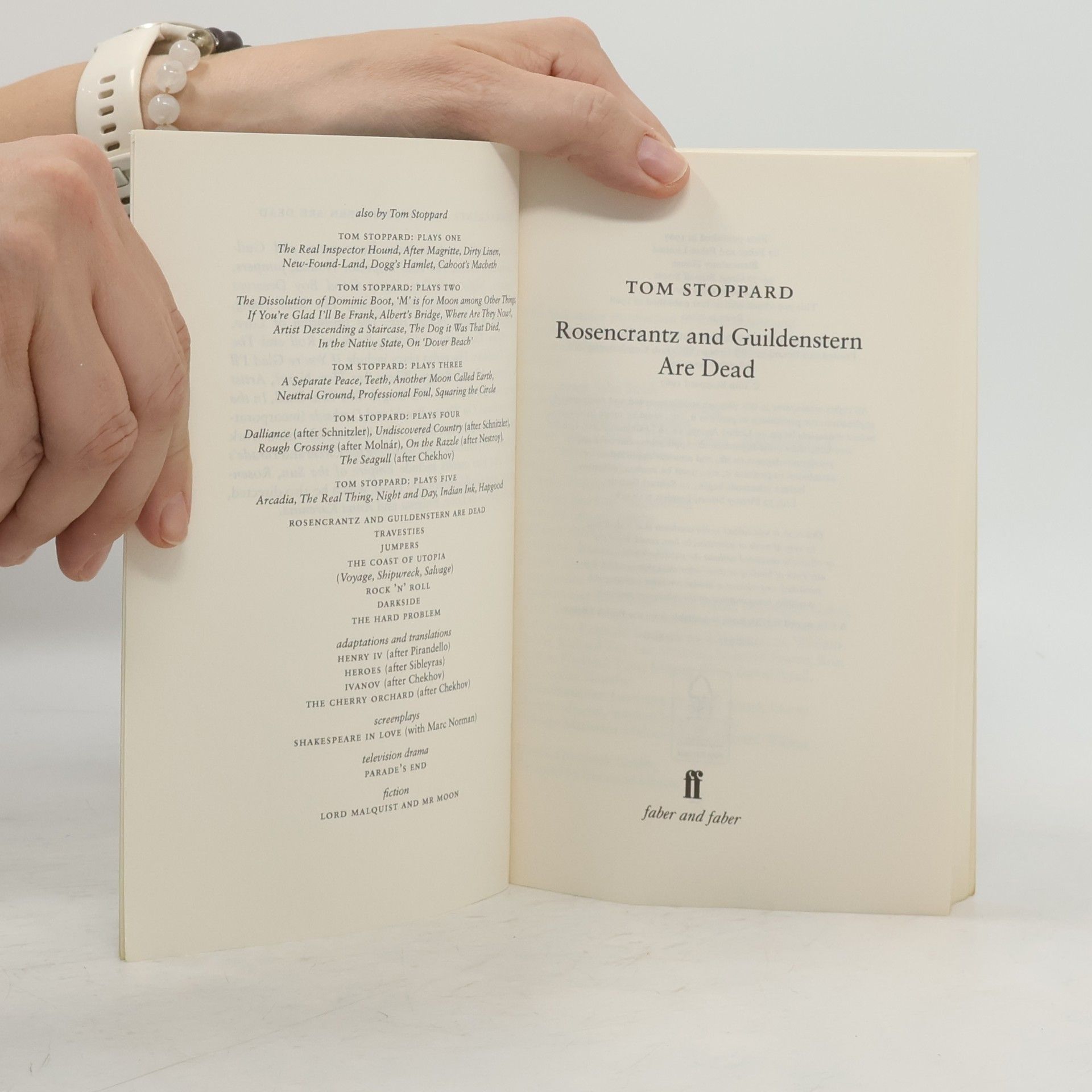 Tom Stoppard Rosencrantz and Guildenstern are Dead