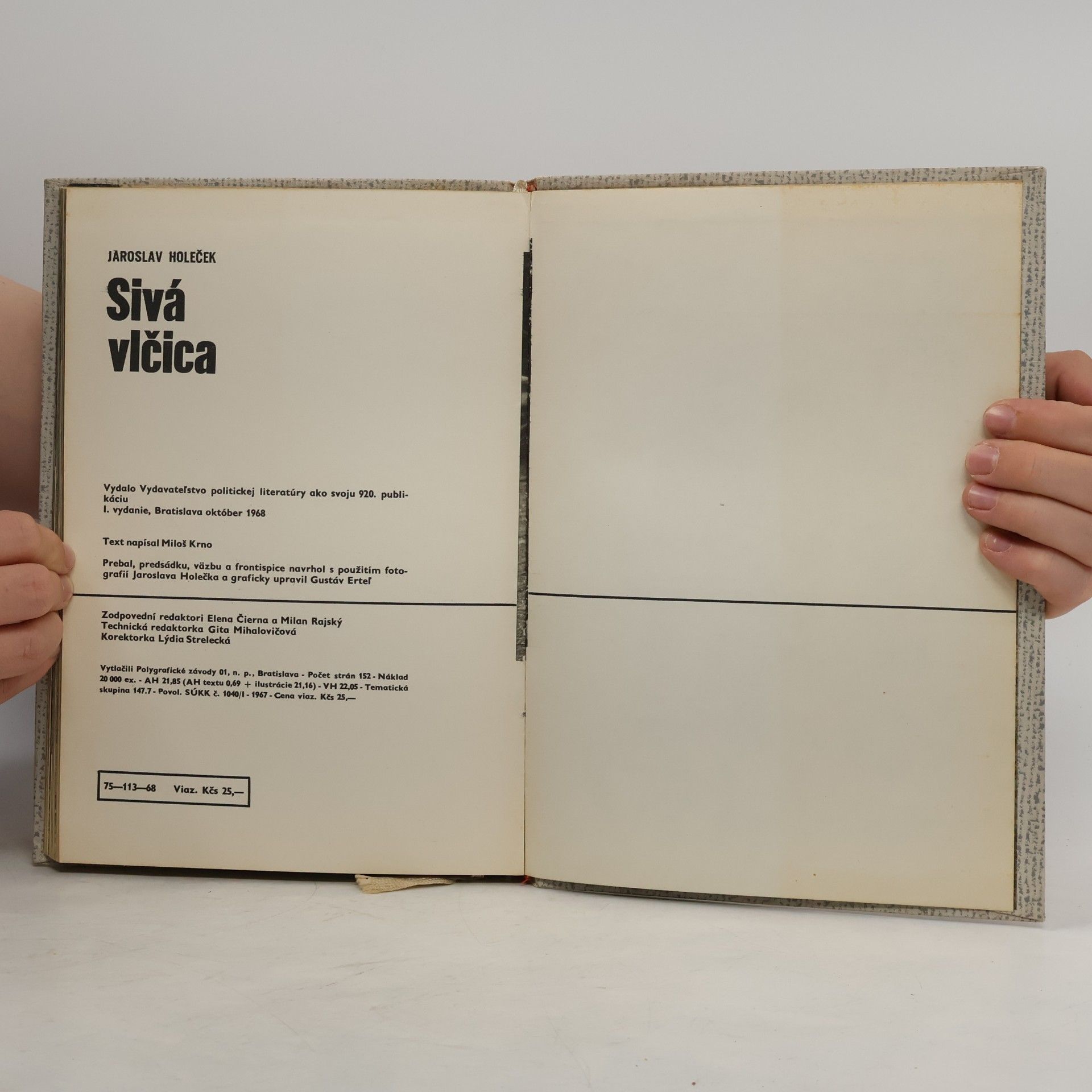Jaroslav Holeček Sivá vlčice