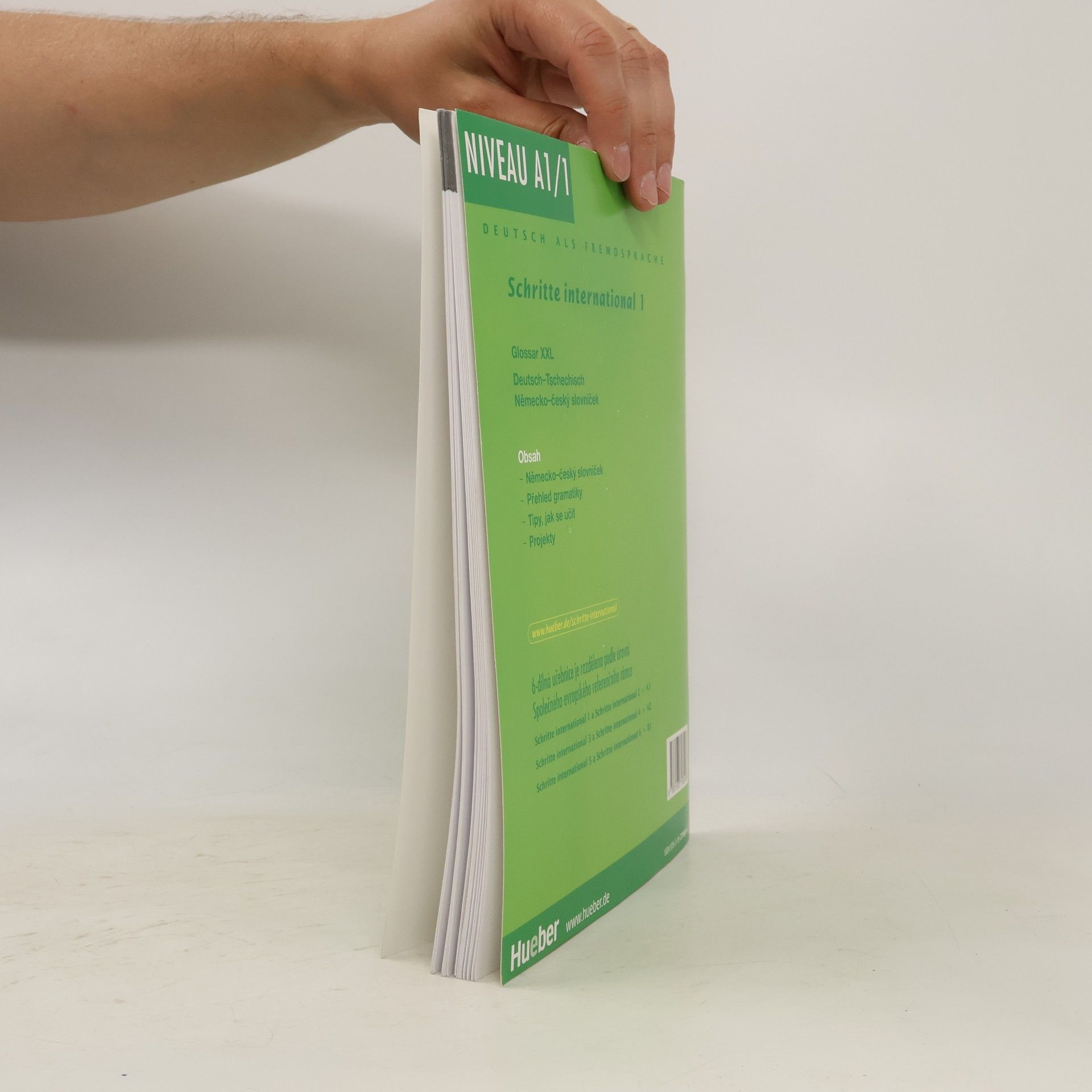 Autorenkollektiv Schritte international 1. Glossar XXL Deutsch-Tschechisch, Německo-český slovníček