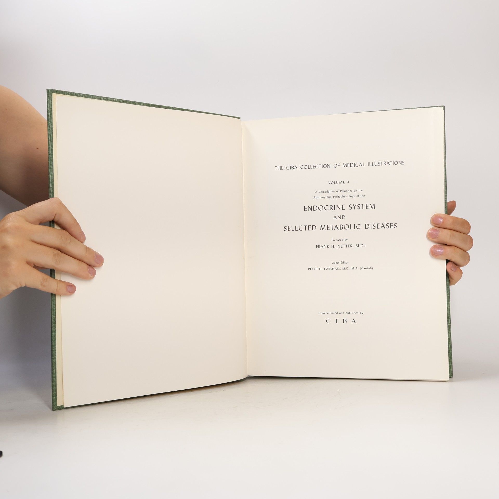 Frank H. Netter The Ciba Collection of Medical Illustrations. Volume 4. Endocrine System and Selected Metabolic Diseases