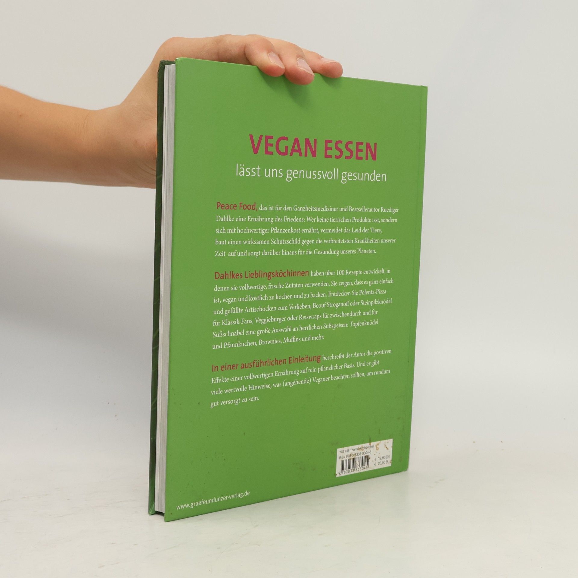 Ruediger Dahlke Peace food - Das vegane kochbuch