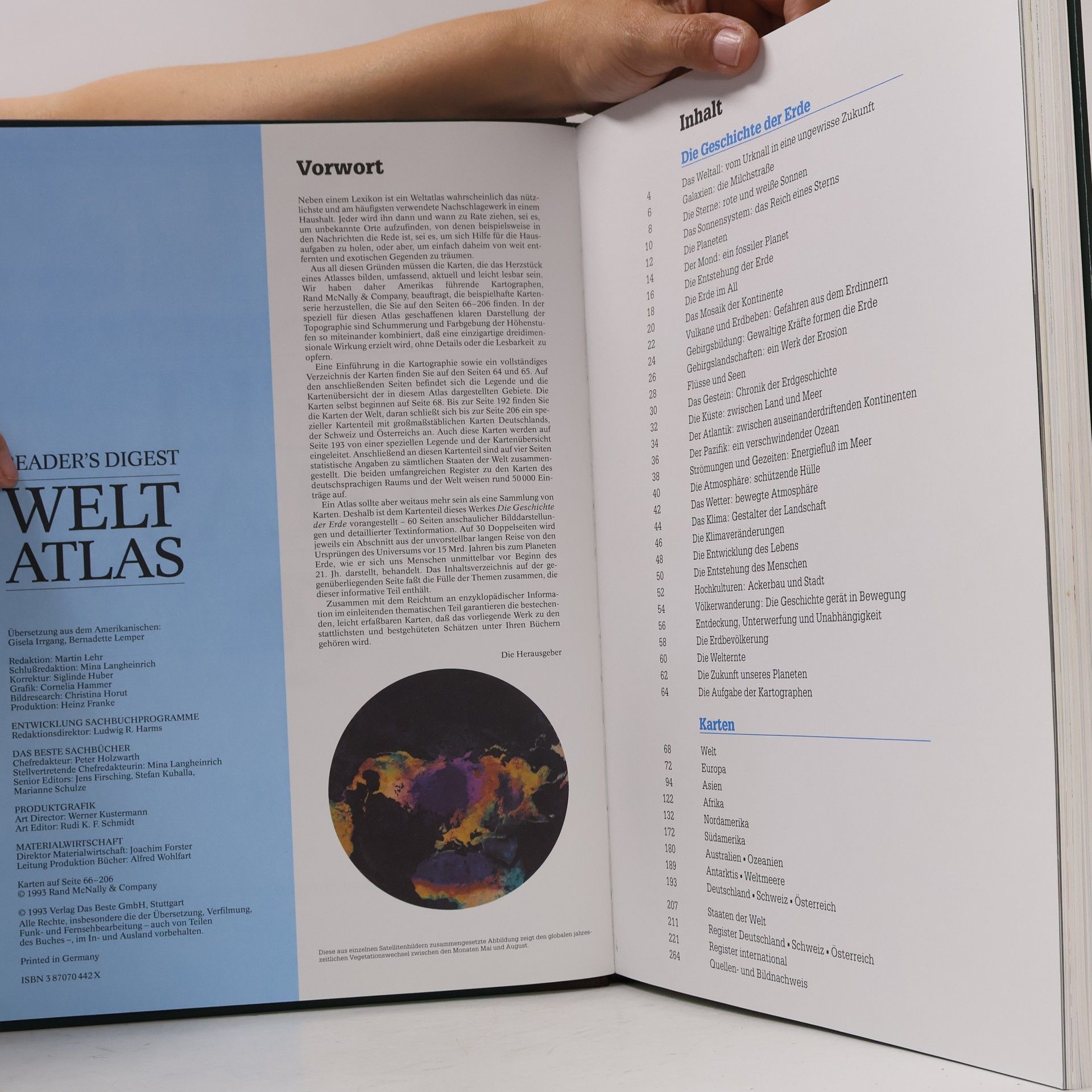 Various authors Readers Digest Welt Atlas