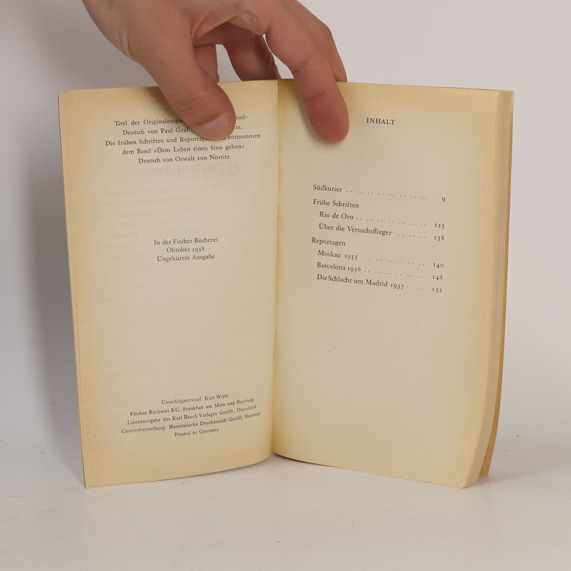 Antoine de Saint-Exupéry Südkurier Frühe Schriften