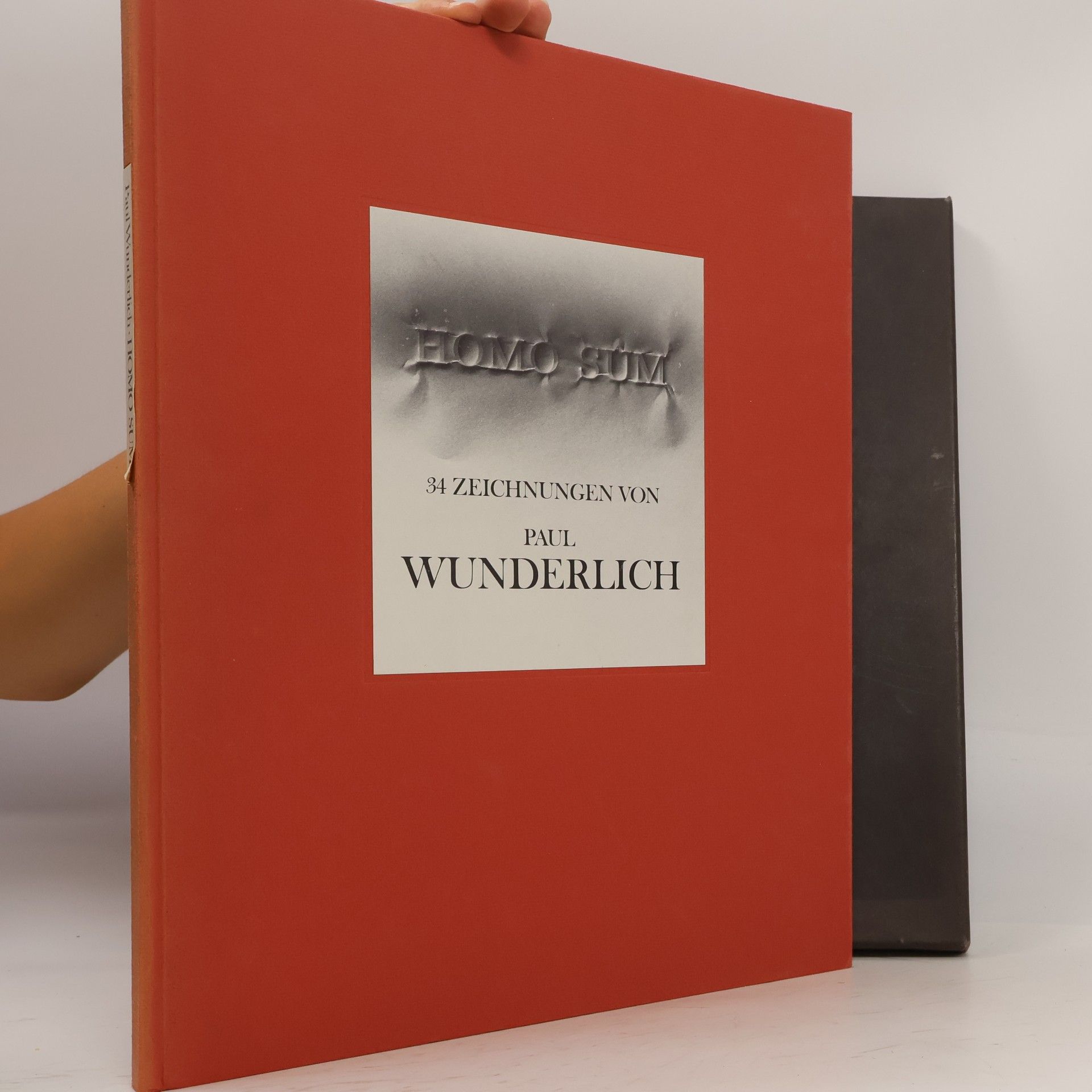Fritz J. Raddatz Homo Sum. 34 Zeichnungen von Paul Wunderlich