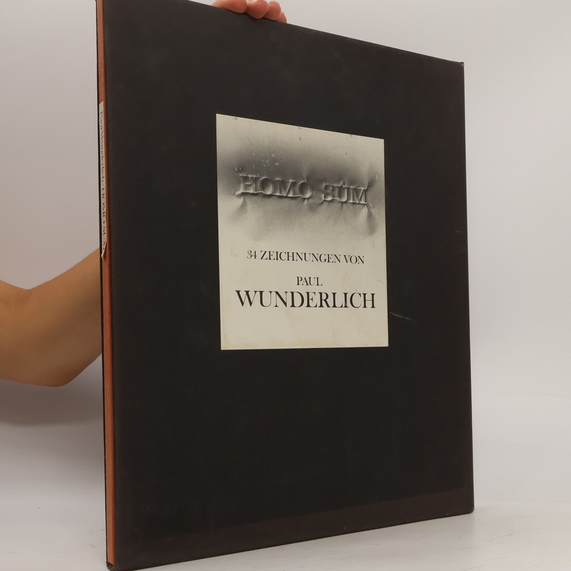 Fritz J. Raddatz Homo Sum. 34 Zeichnungen von Paul Wunderlich
