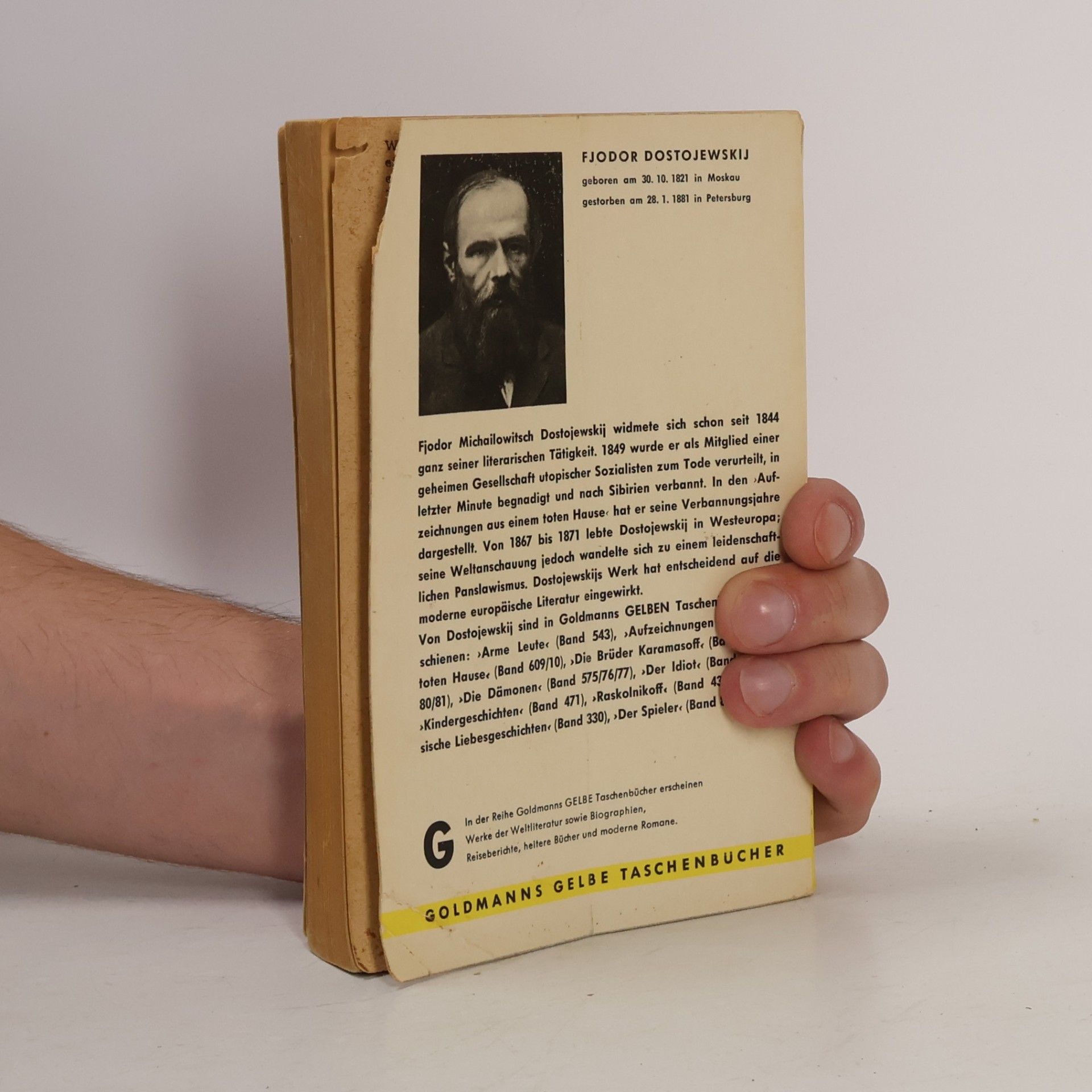 Fyodor Dostoyevsky Die Brüder Karamasoff I