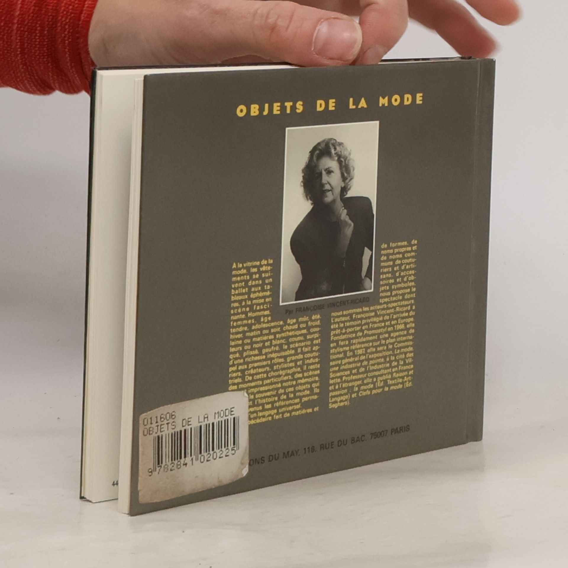 Françoise Vincent-Ricard Les objets de la mode