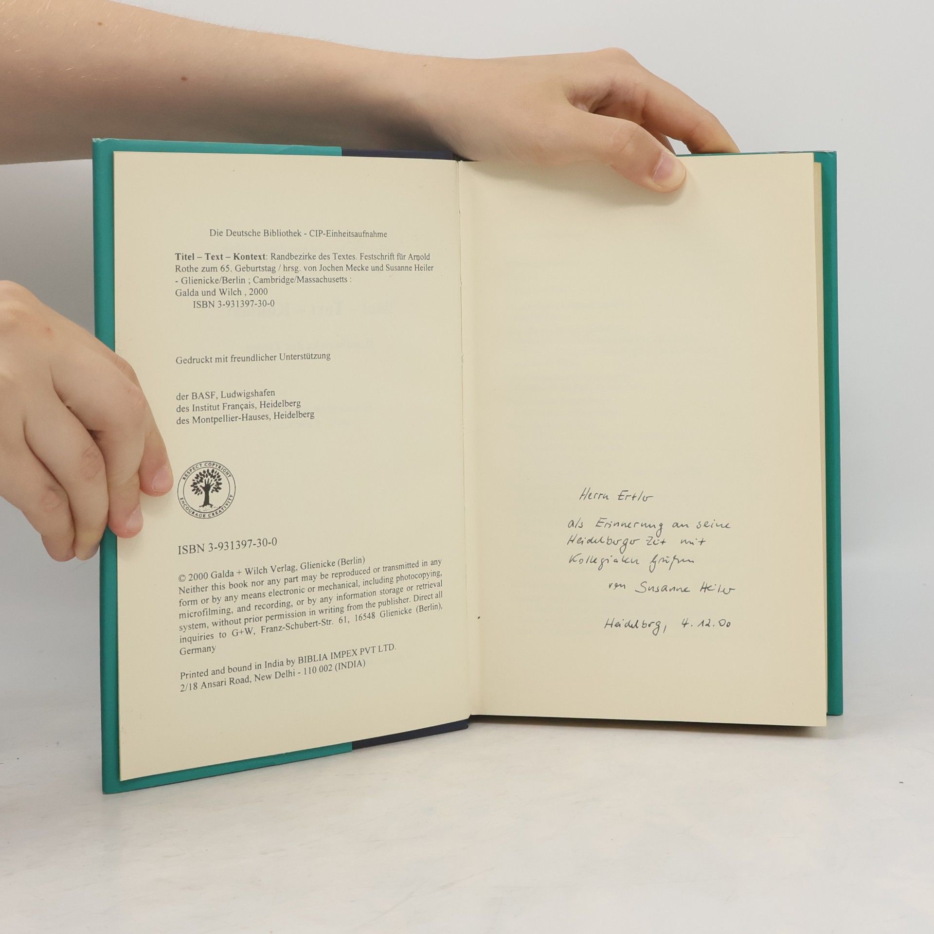 Jochen Mecke Titel - Text - Kontext
