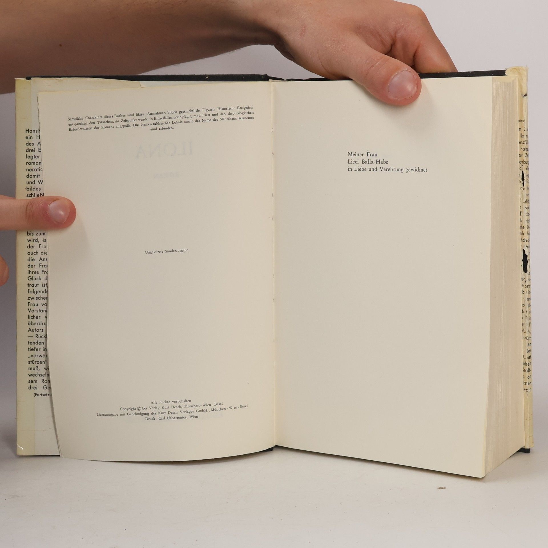 Hans Habe Ilona