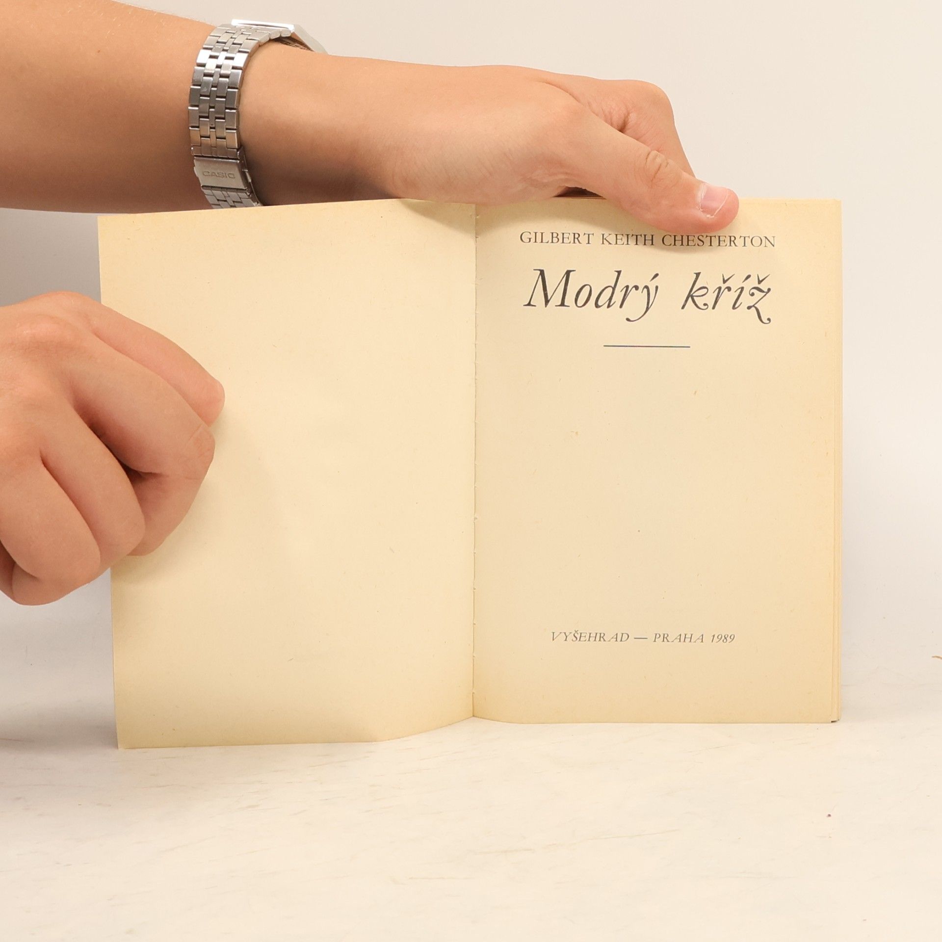 Jan Čulík Modrý kříž