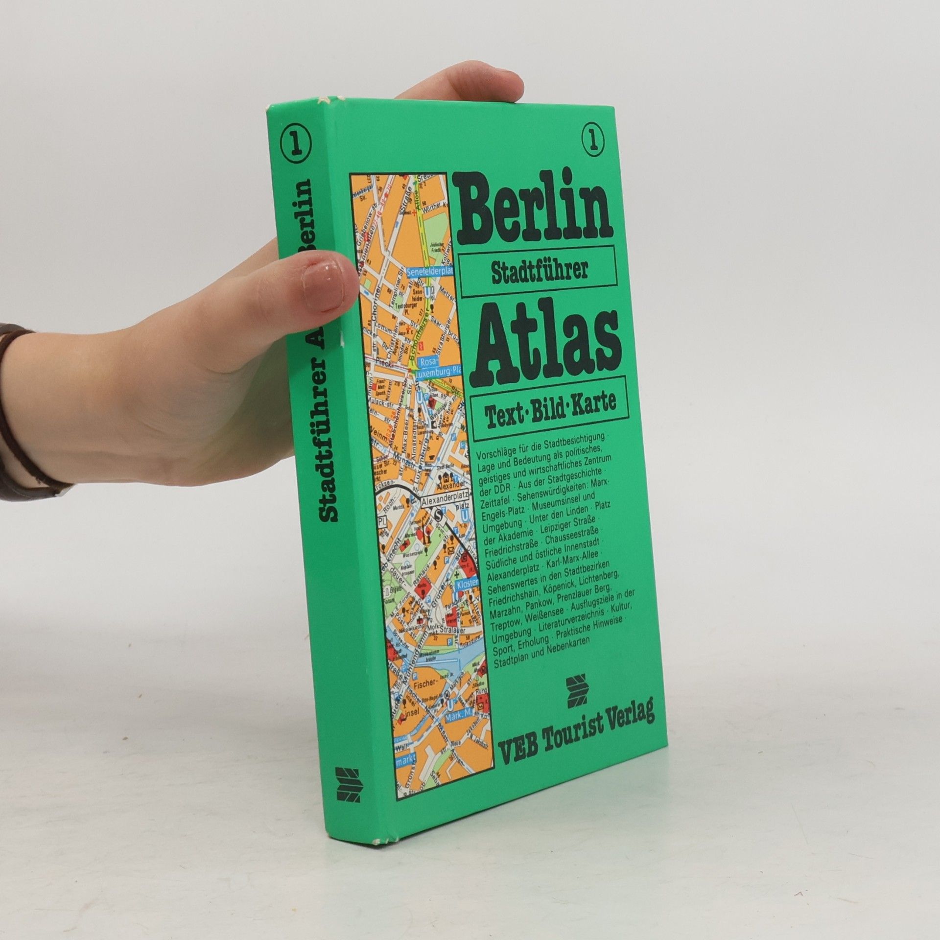 Autorenkollektiv Stadtführer Atlas Berlin 1