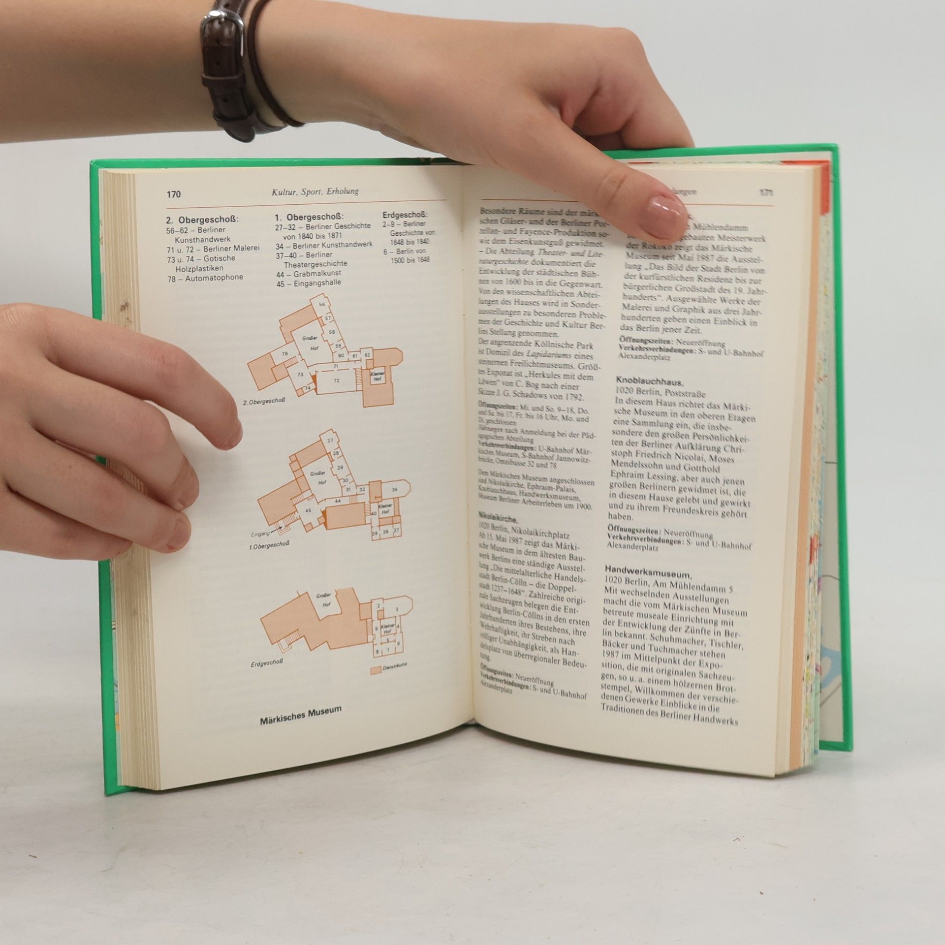 Autorenkollektiv Stadtführer Atlas Berlin 1