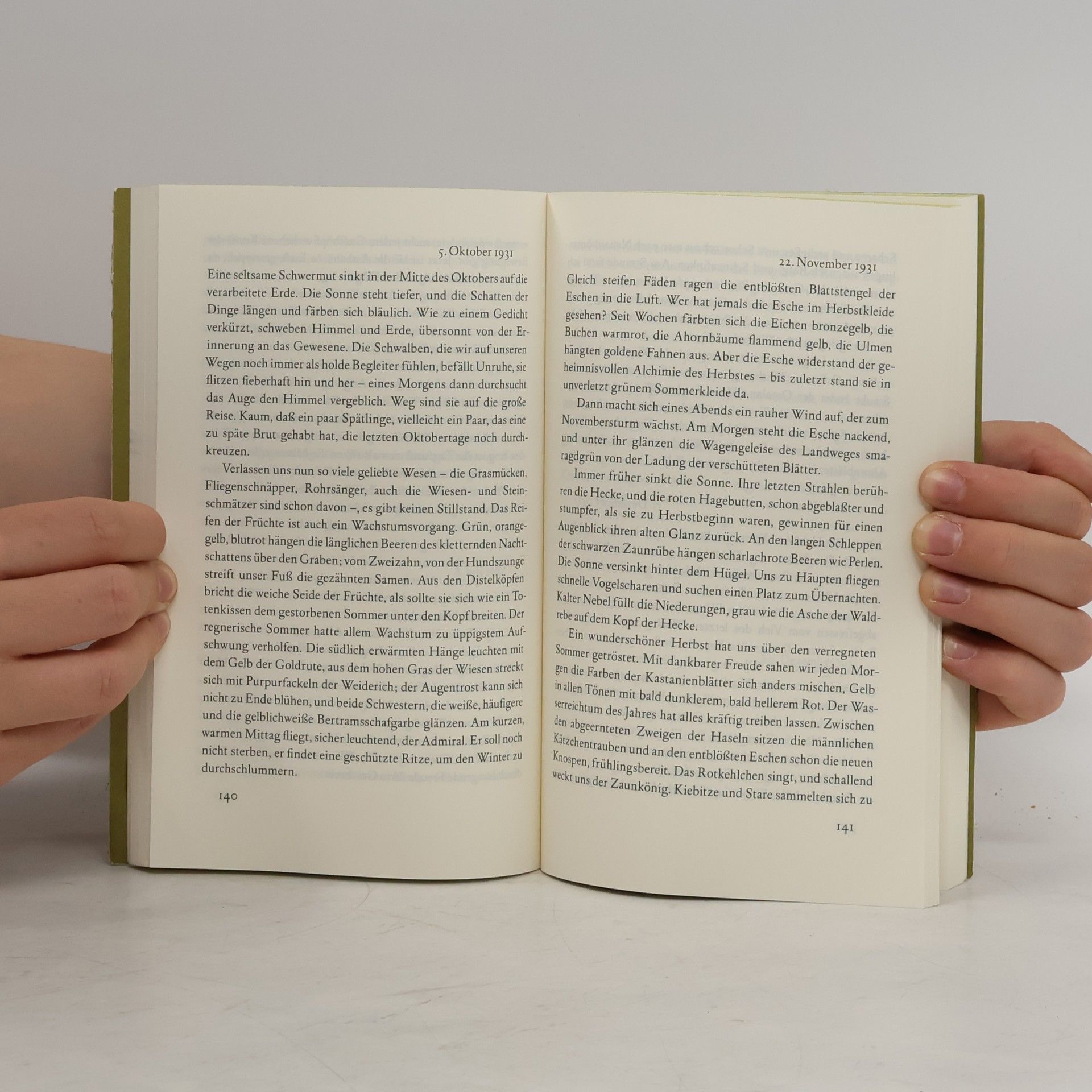 Wilhelm Lehmann Bukolisches Tagebuch und weitere Schriften zur Natur
