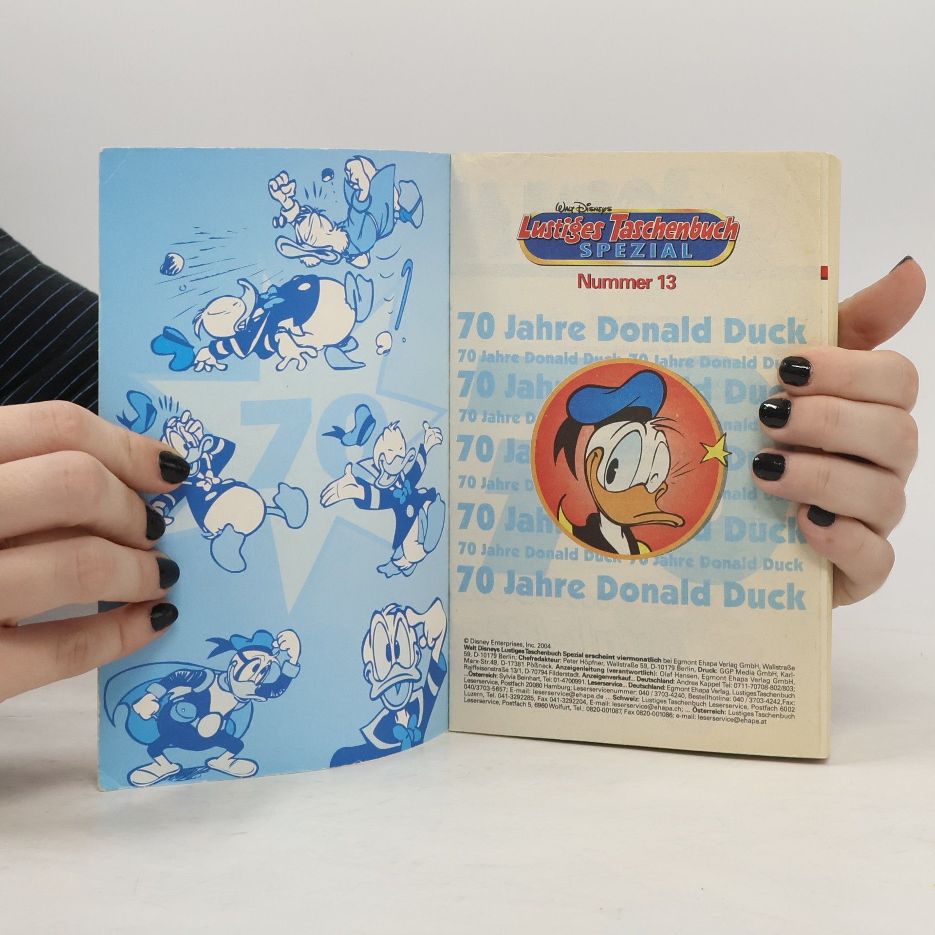 Walt Disney Lustiges Taschenbuch Spezial 13. 70 Jahre Donald Duck