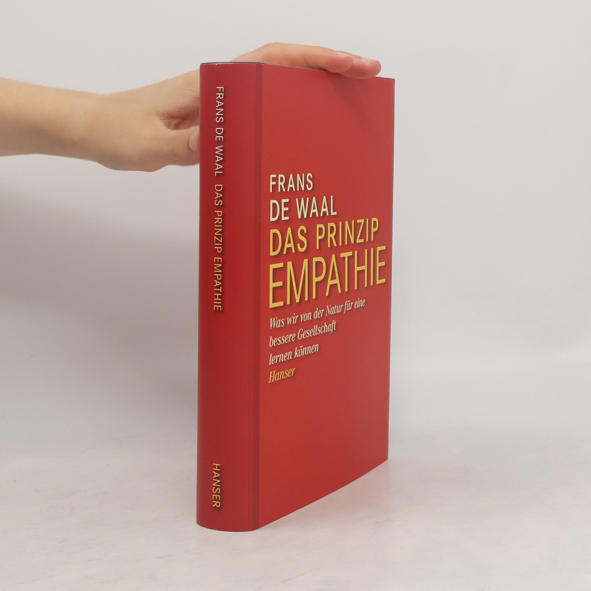 Frans B. M. Waal Das Prinzip Empathie