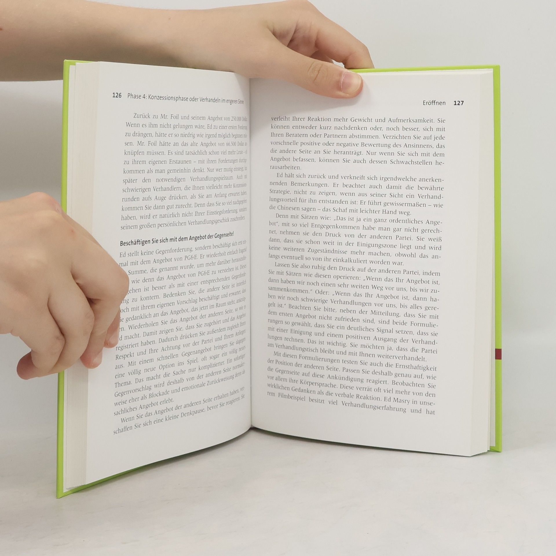 Agnes Kunkel Verhandeln nach Drehbuch